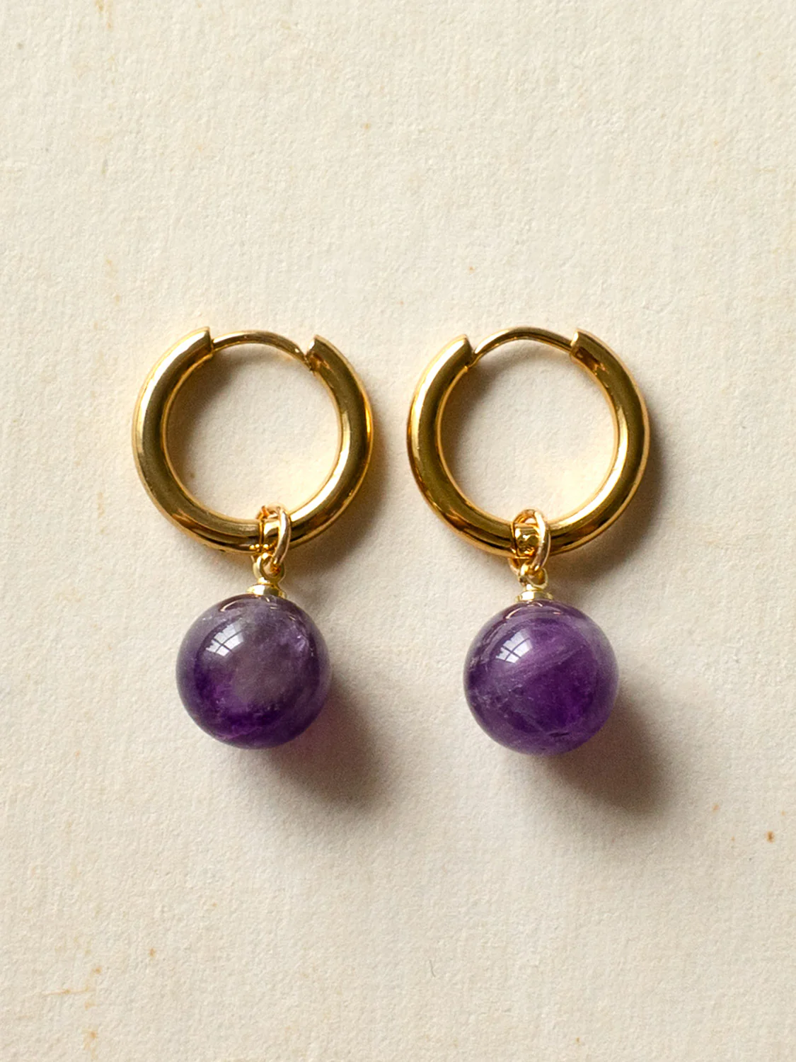 Align Ball Hoops - Amethyst Purple - Image 3