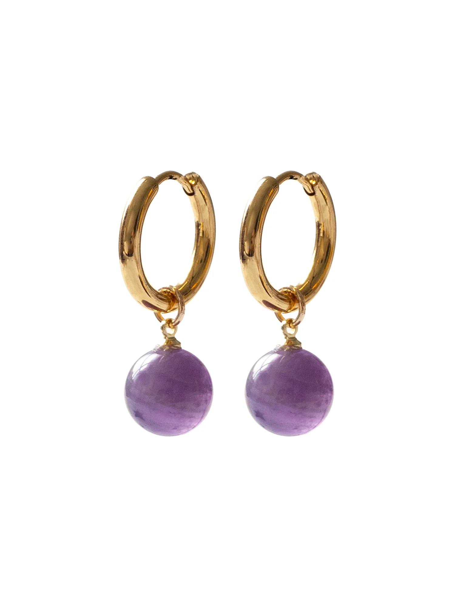 Align Ball Hoops - Amethyst Purple - Image 5