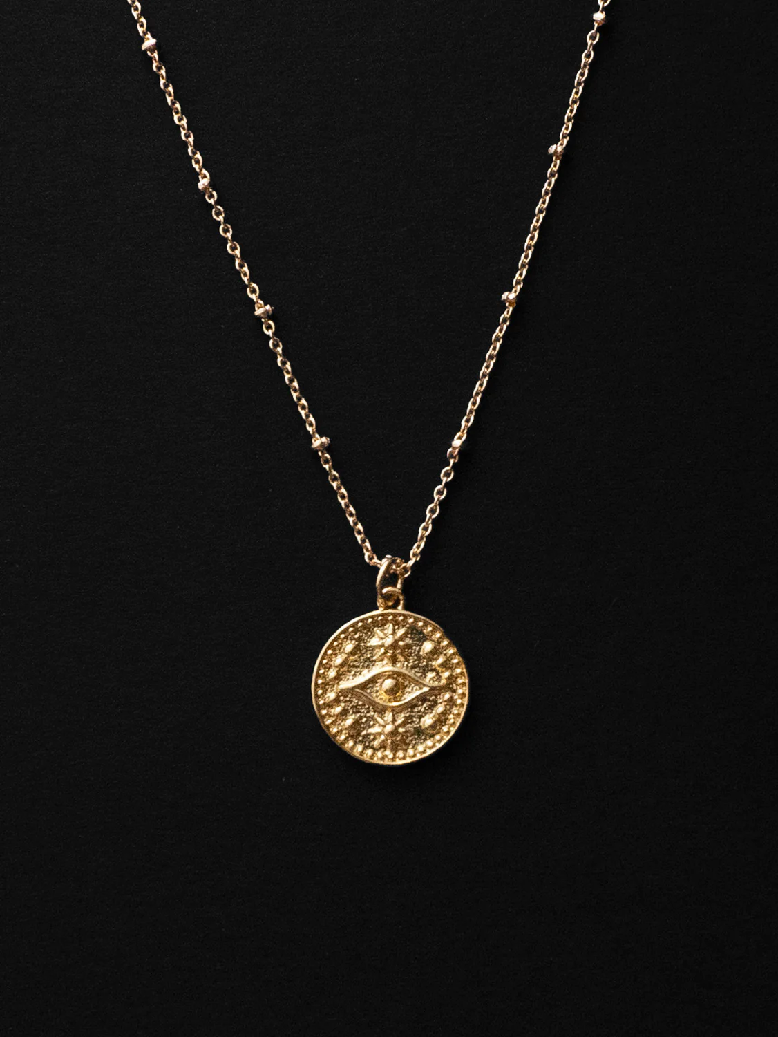 Ancient Protection Charm Necklace - Evil Eye