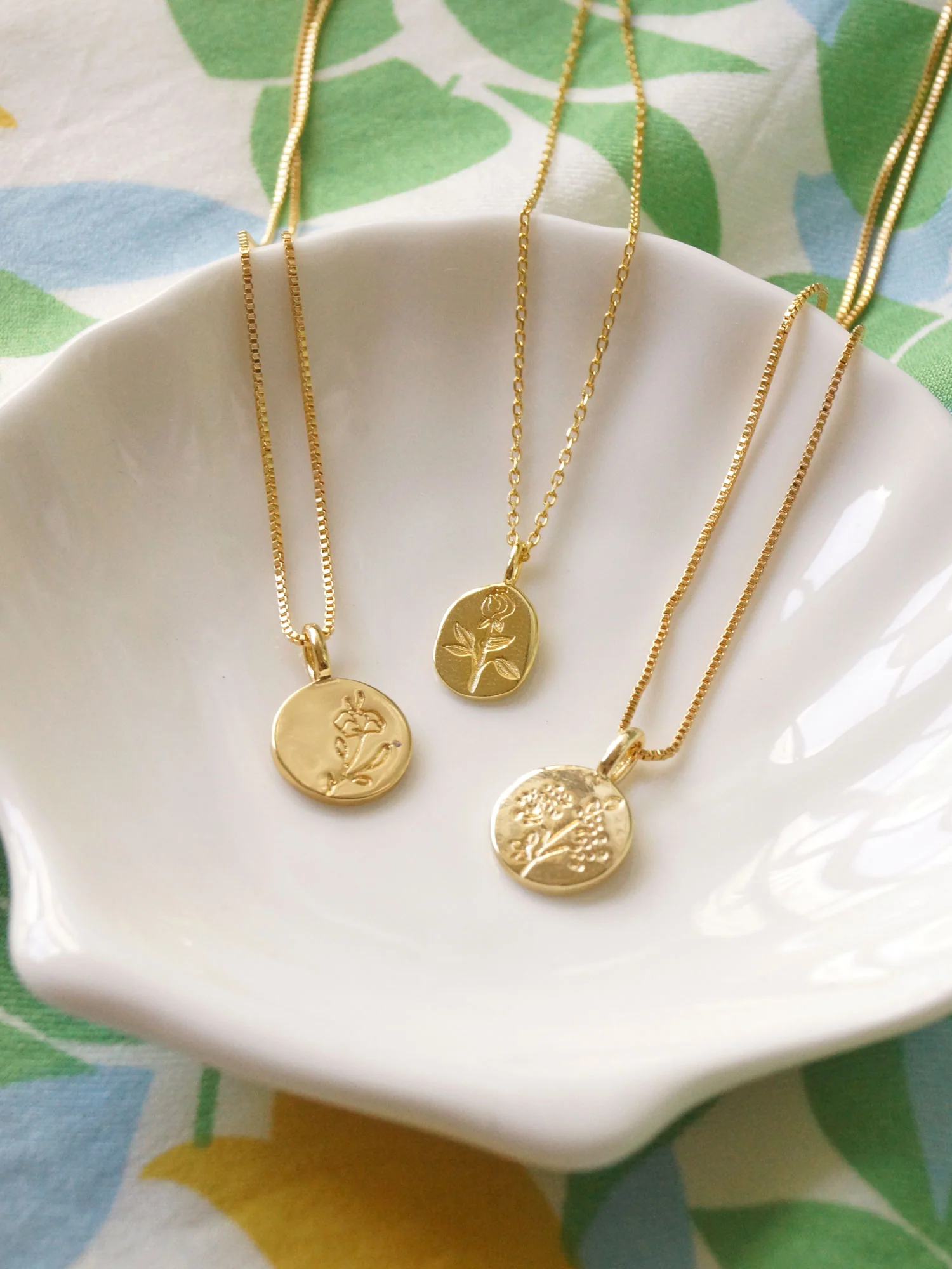 Baby's Breath Pendant Necklace *18K Gold-plated - Image 4