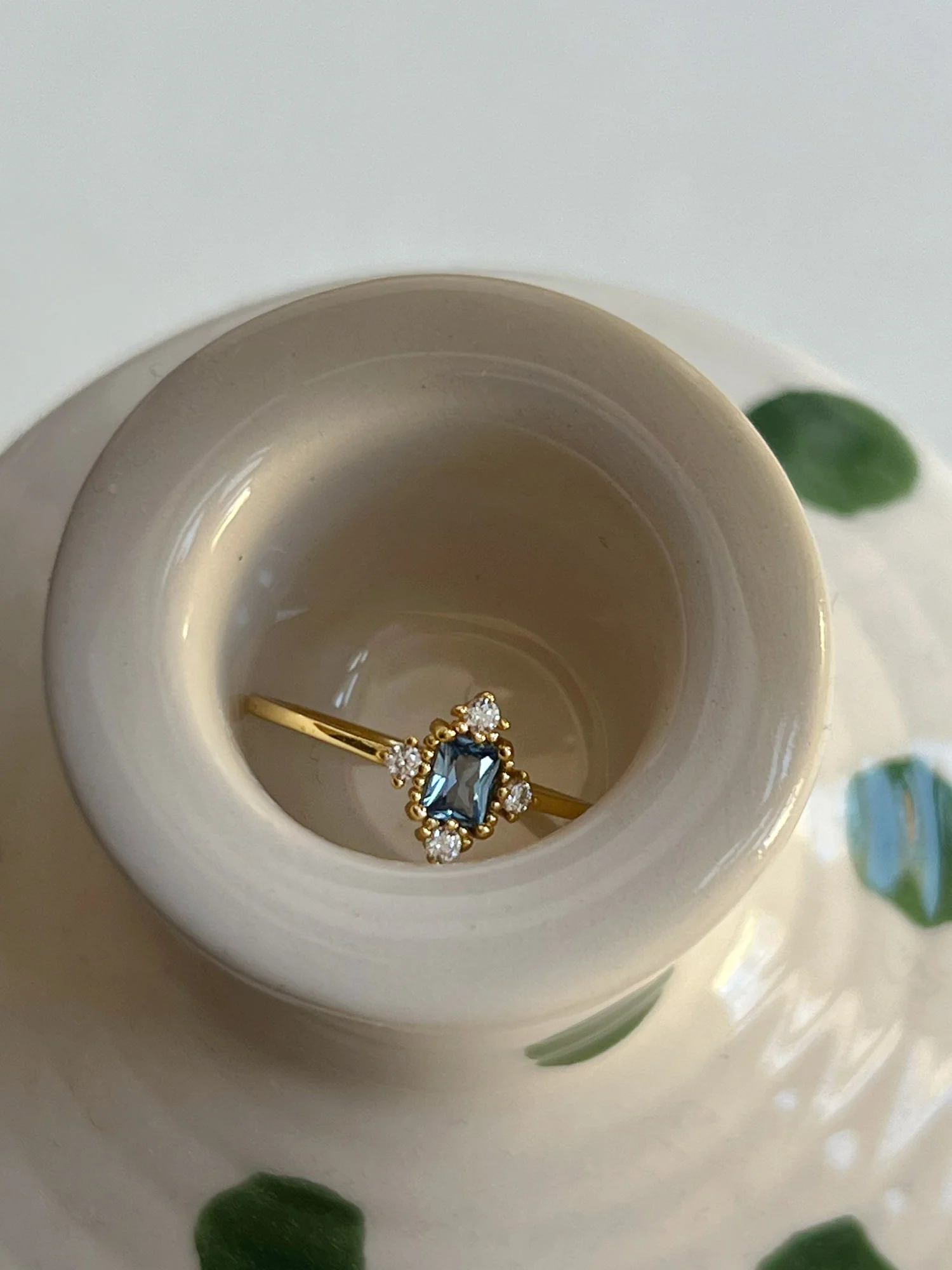 Blue Multi-Gemstones Ring - Image 3