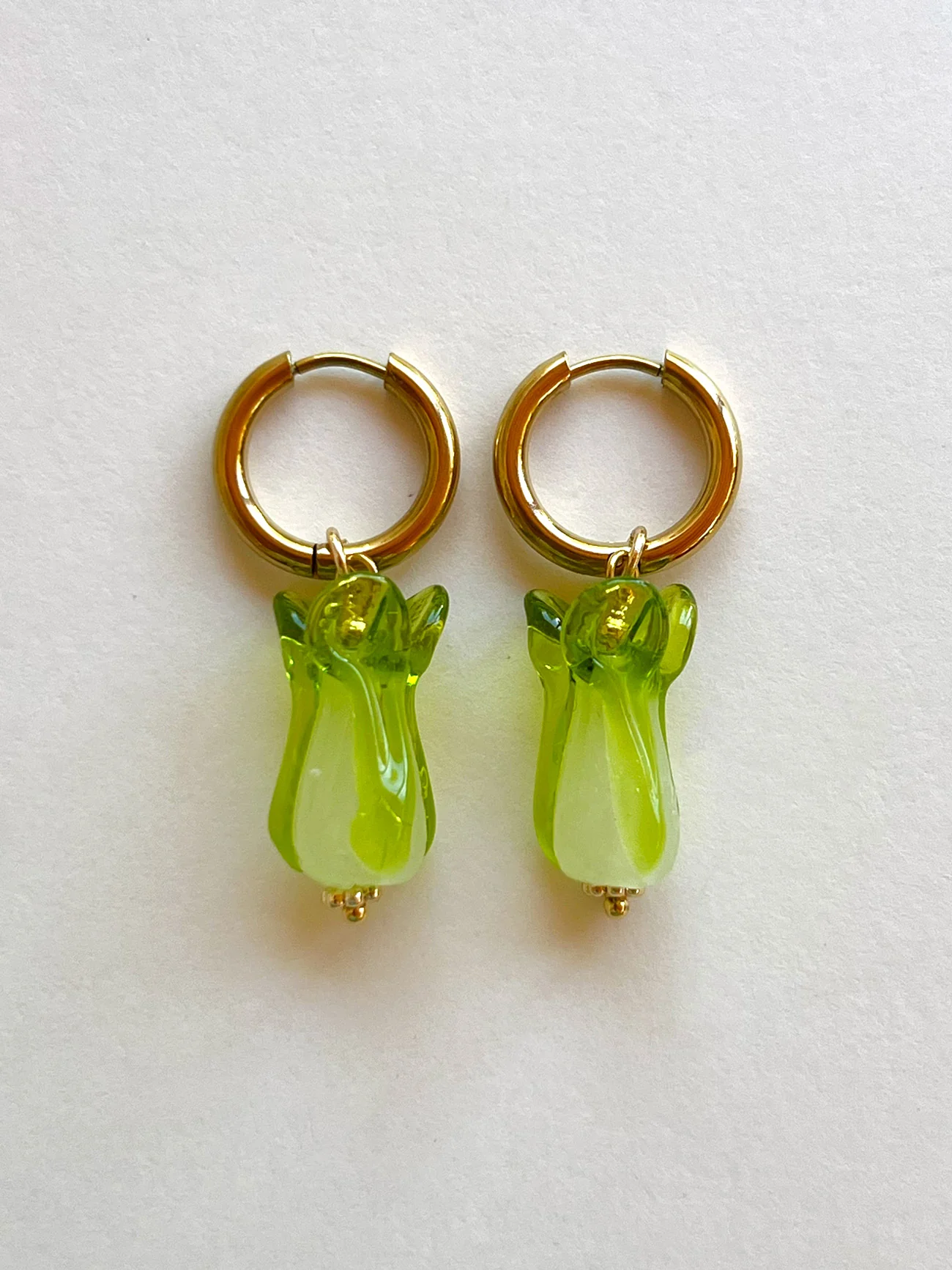 Bok Choy Hoops - Apple Green - Image 2