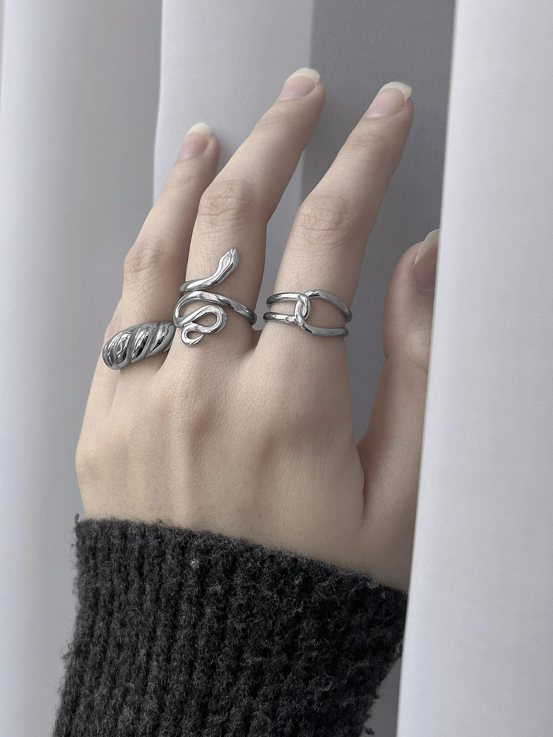 Calista Ring - Silver - Image 3