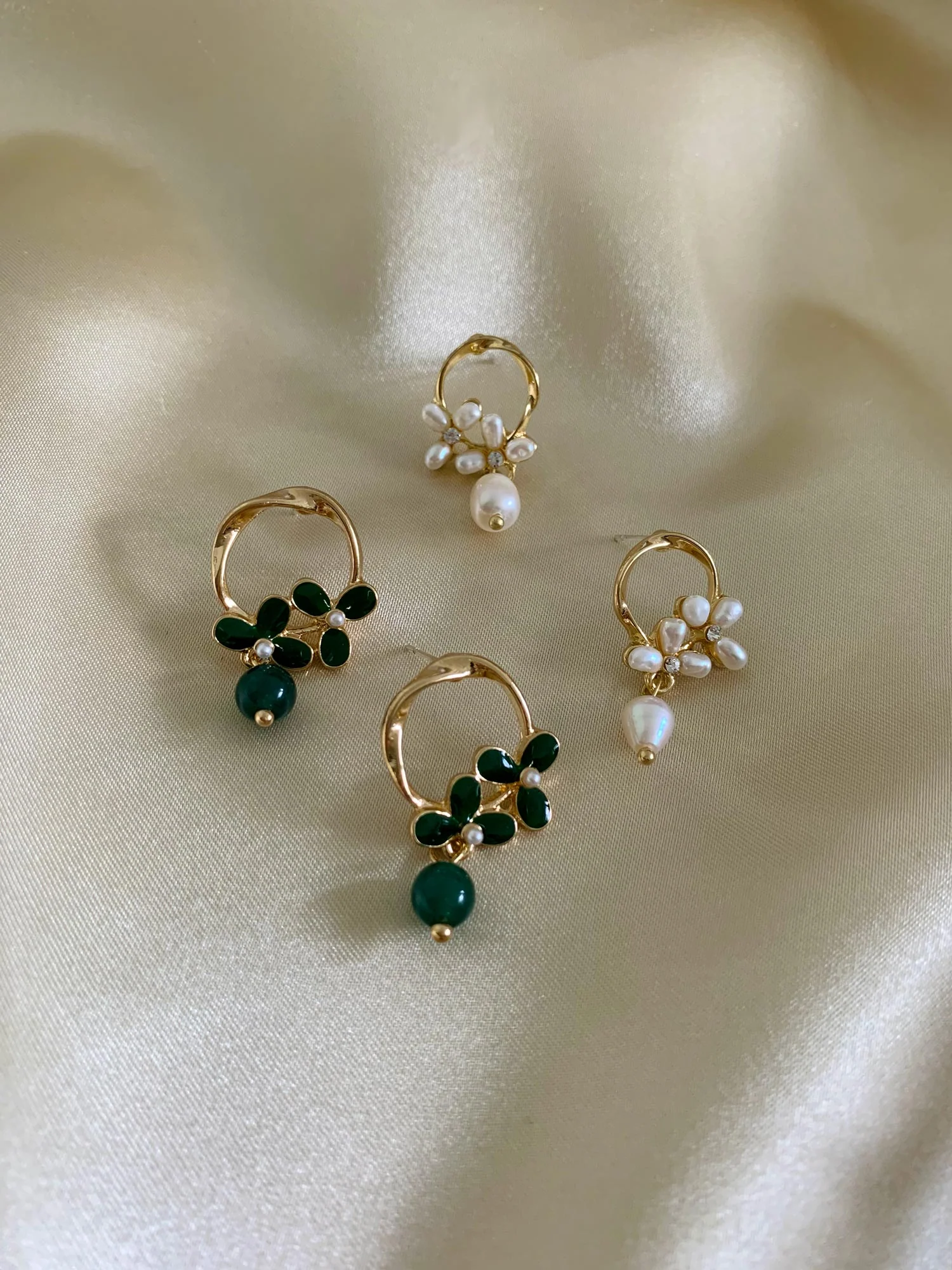 CHARLOTTE Earrings - Pearl *S925 Earposts - Image 5