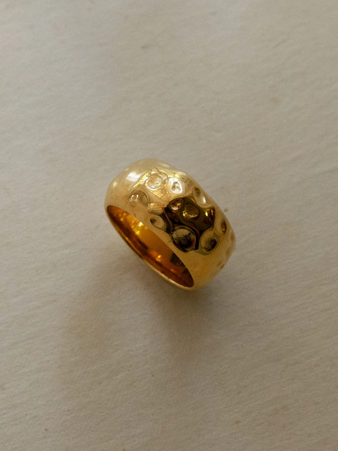 Chunky Textured Ring - Image 3