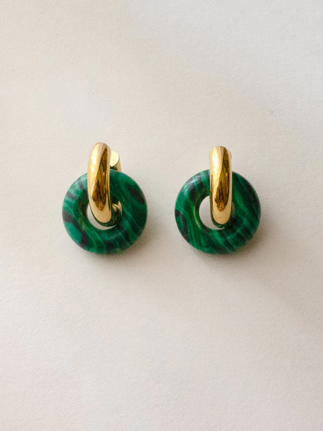 Donut Hoops - Green Malachite - Image 4