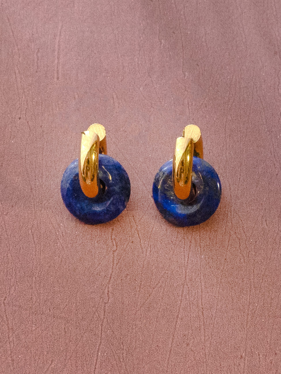 Donut Hoops - Lapis Lazuli - Image 4