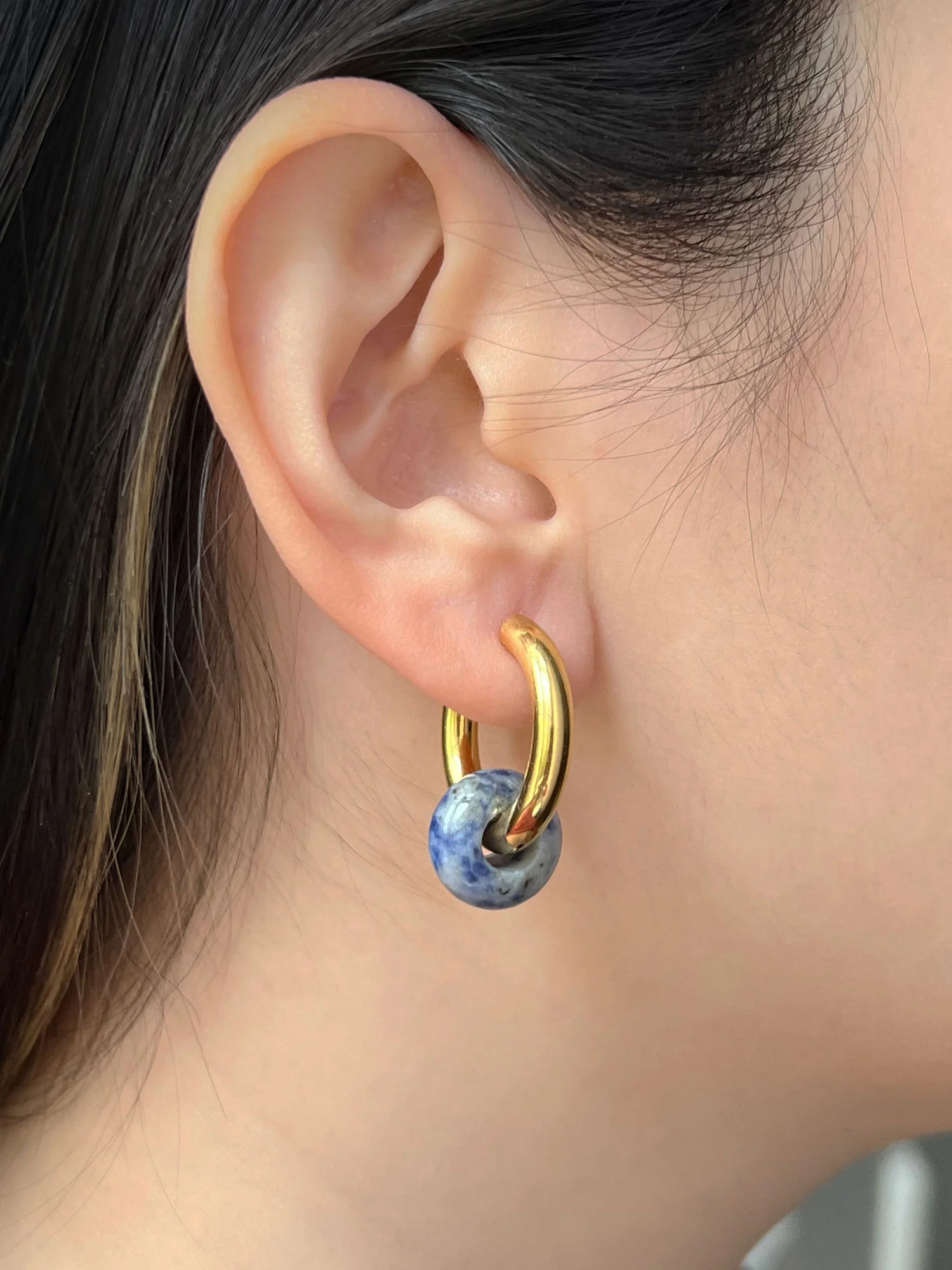 Donut hoops - Little Blue Stone - Image 3