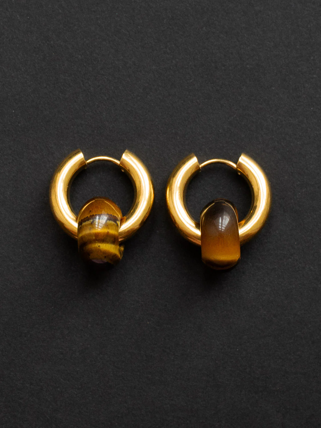 Donut Hoops - Little Stone, Tiger Eye - Image 2