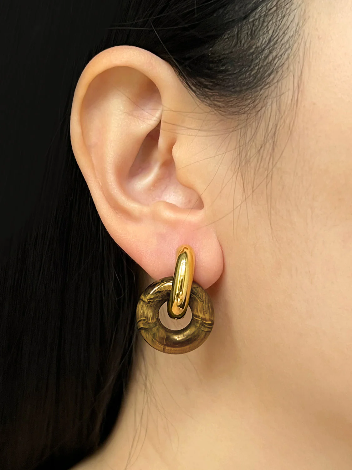Donut Hoops - Tiger Eye - Image 2