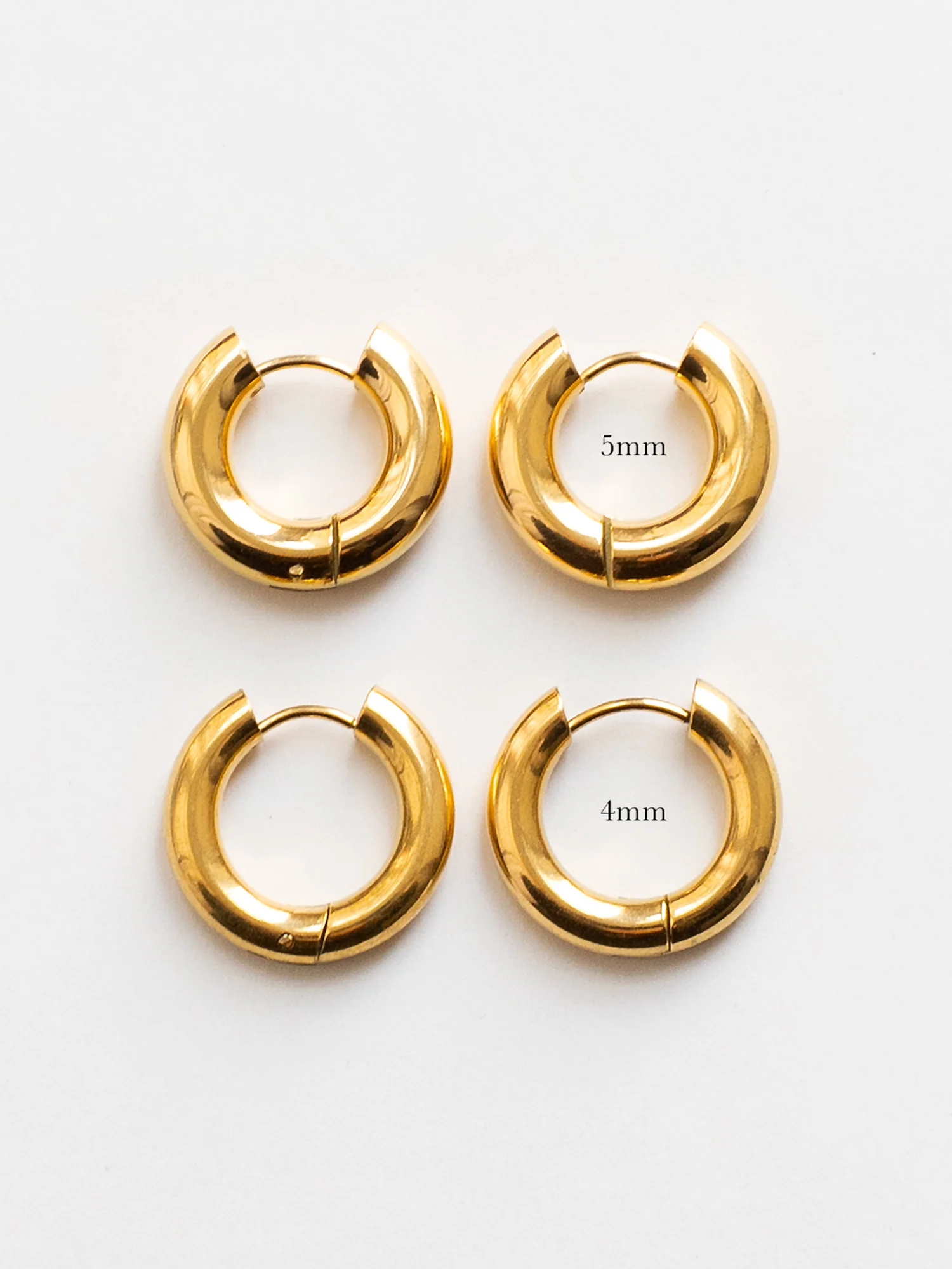 Chunky Hoops - 4mm - Image 4