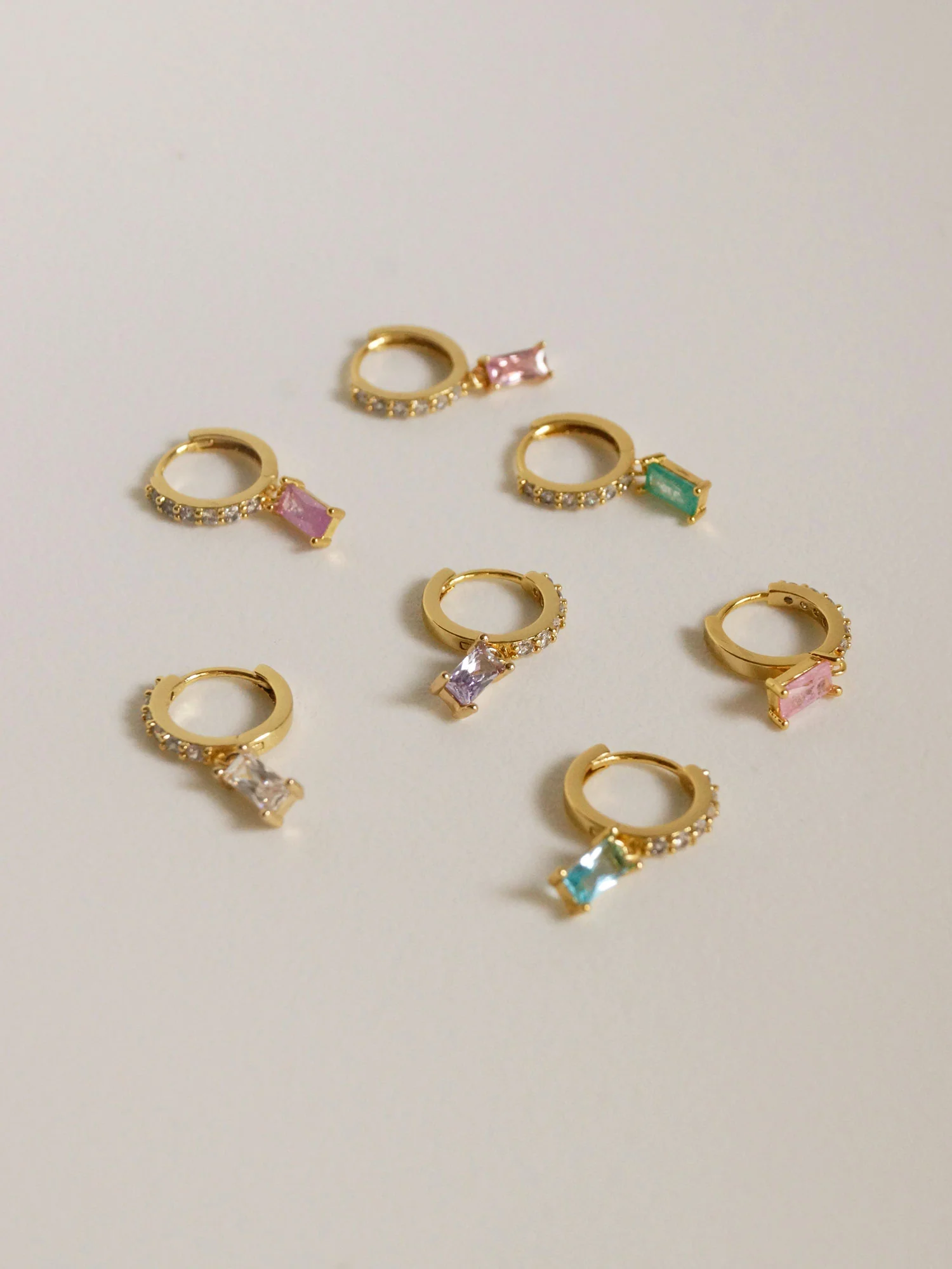 DREAM Huggies - Aqua *18K Gold-plated - Image 3