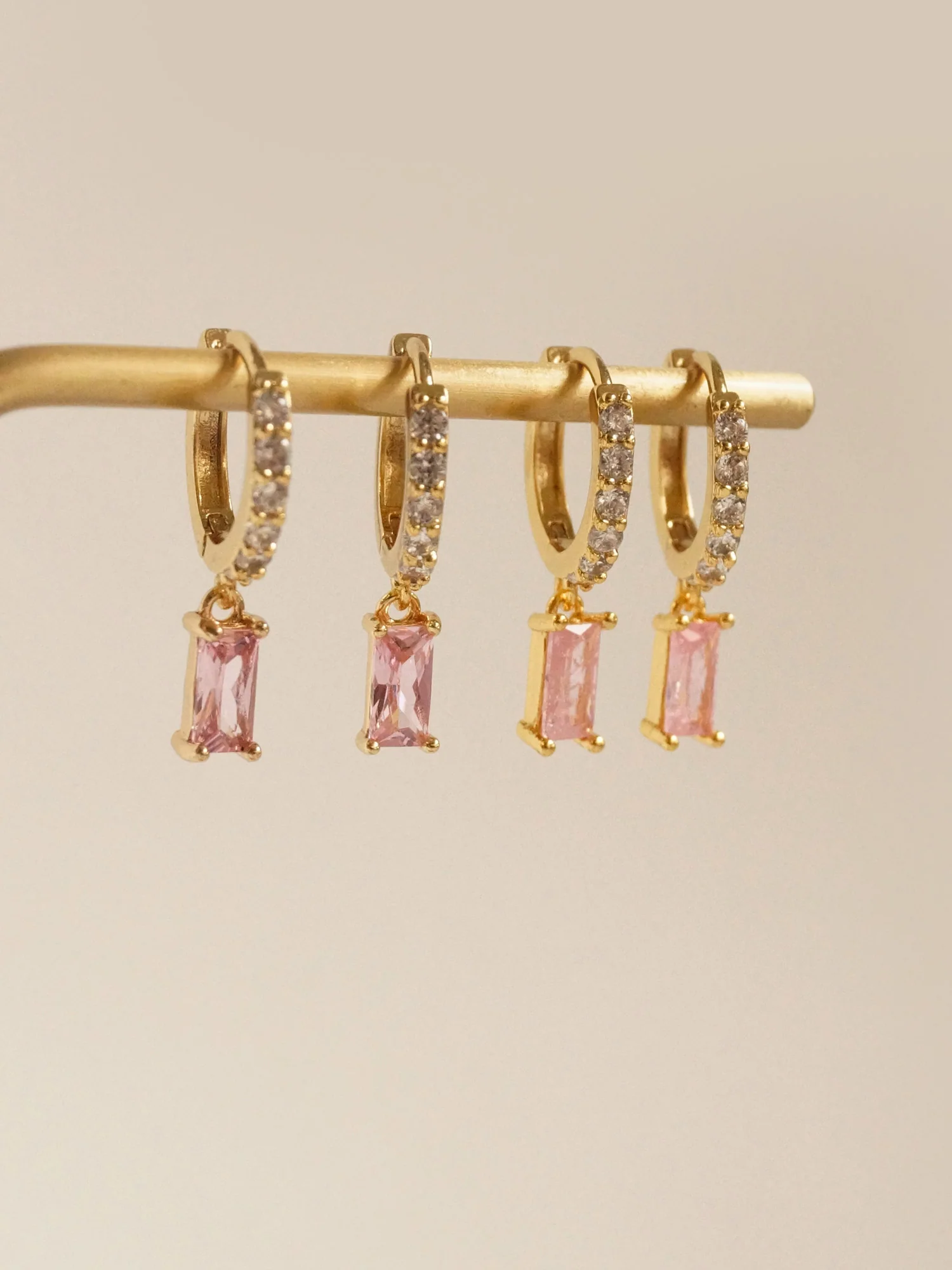 DREAM Huggies - Pink Crush *18K Gold-plated - Image 5