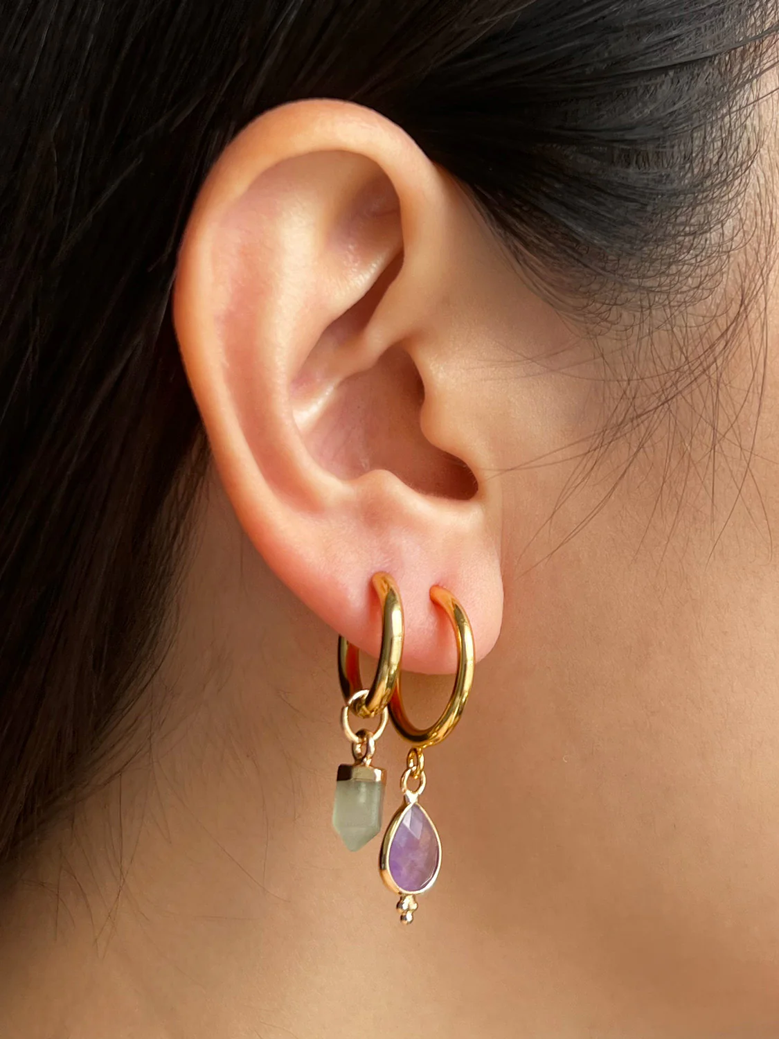 Spiritborn Hoops - Amethyst Purple - Image 2