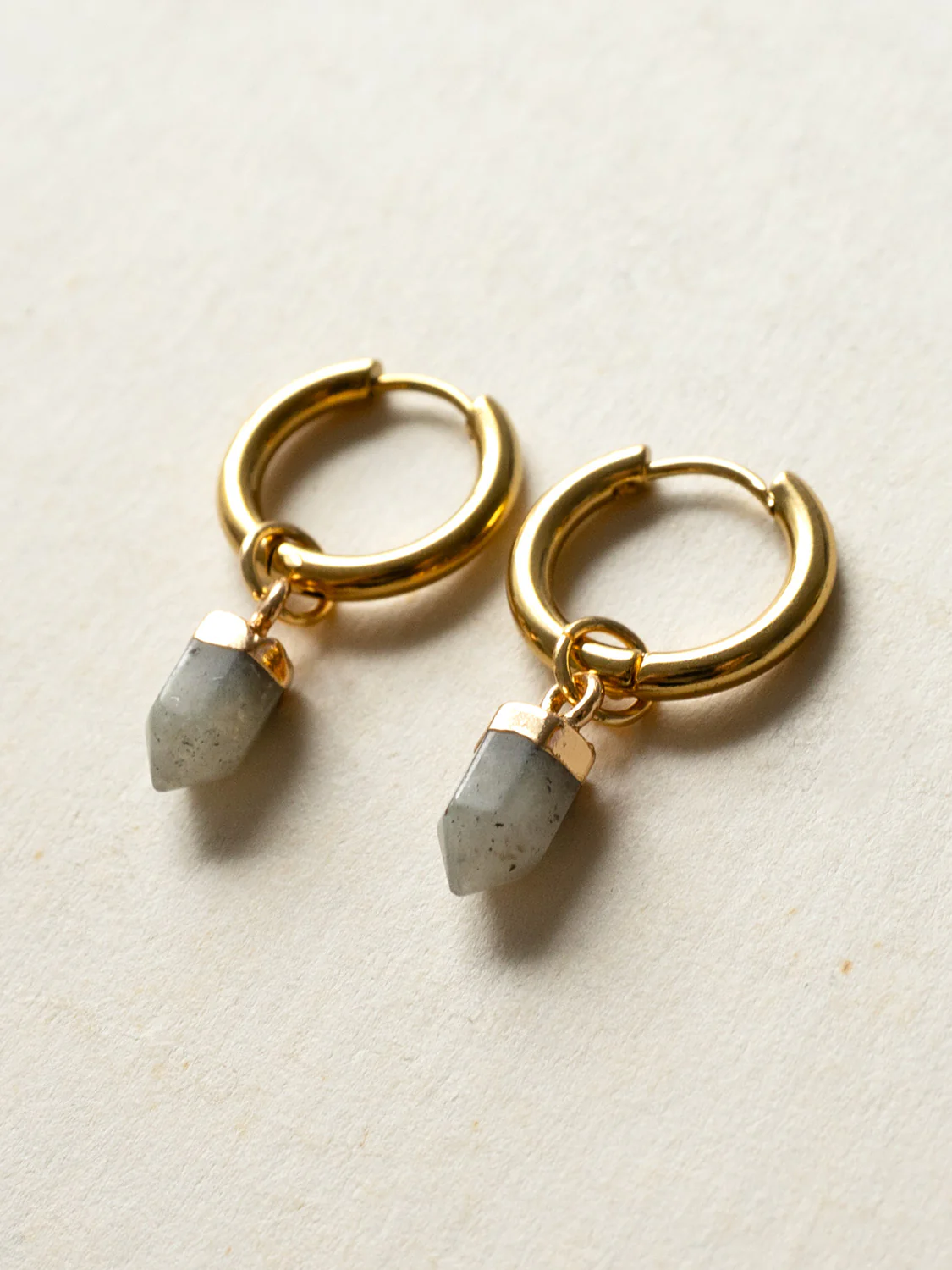 Elemental Petite Hoops - Grey Galaxy - Image 2