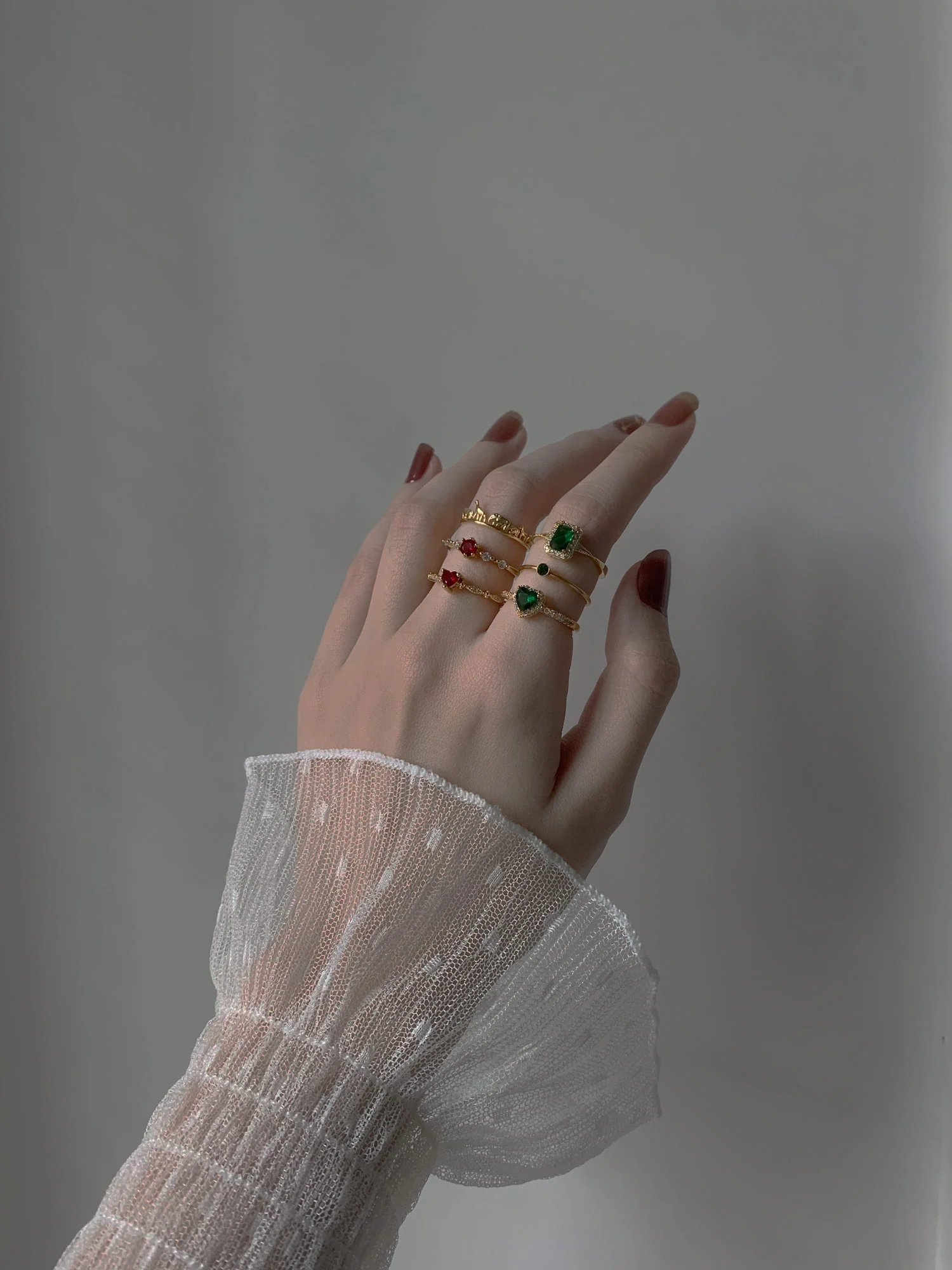 Emerald Gemstone Ring - Image 4