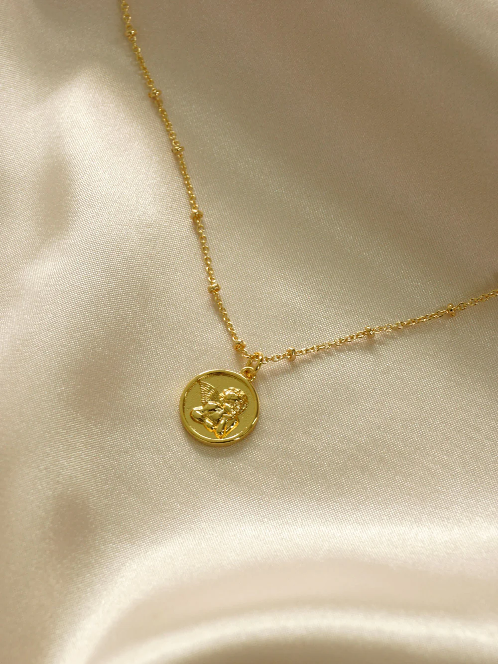 Endless Love Cupid Necklace *18K Gold-plated - Image 5