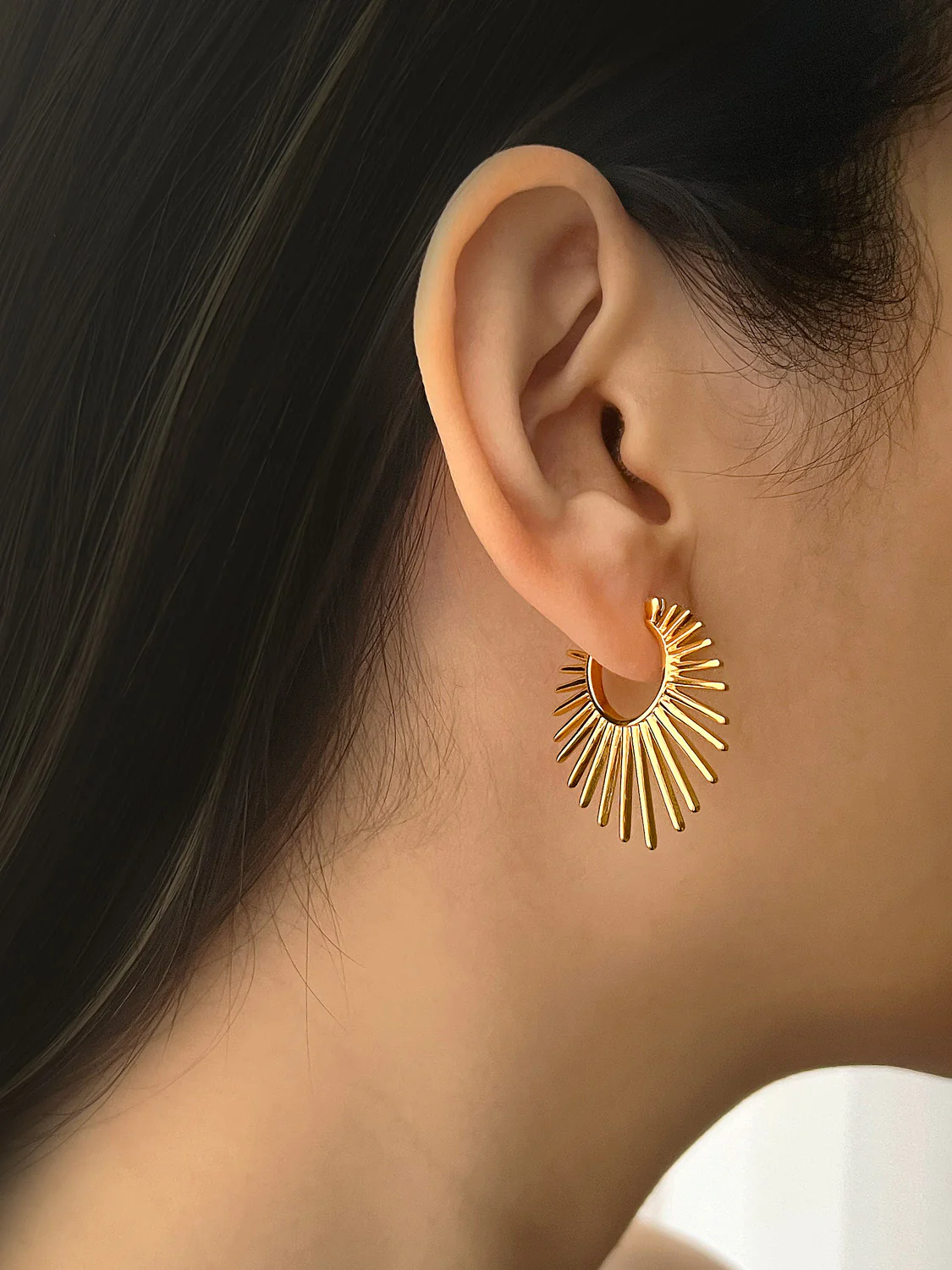 Eternal Sun Hoops - Image 2