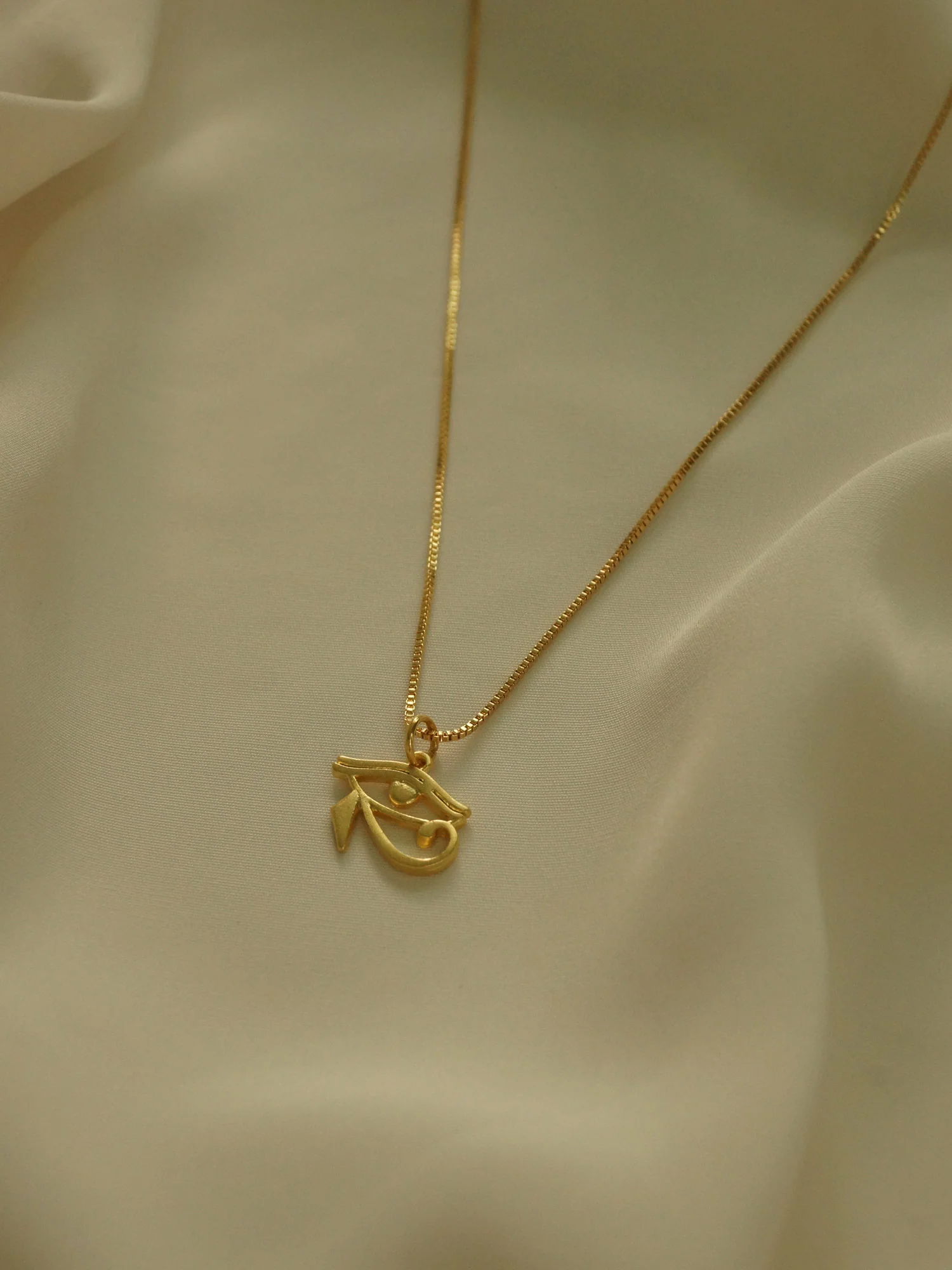 Eye of Horus Necklace *18K Gold-plated - Image 3