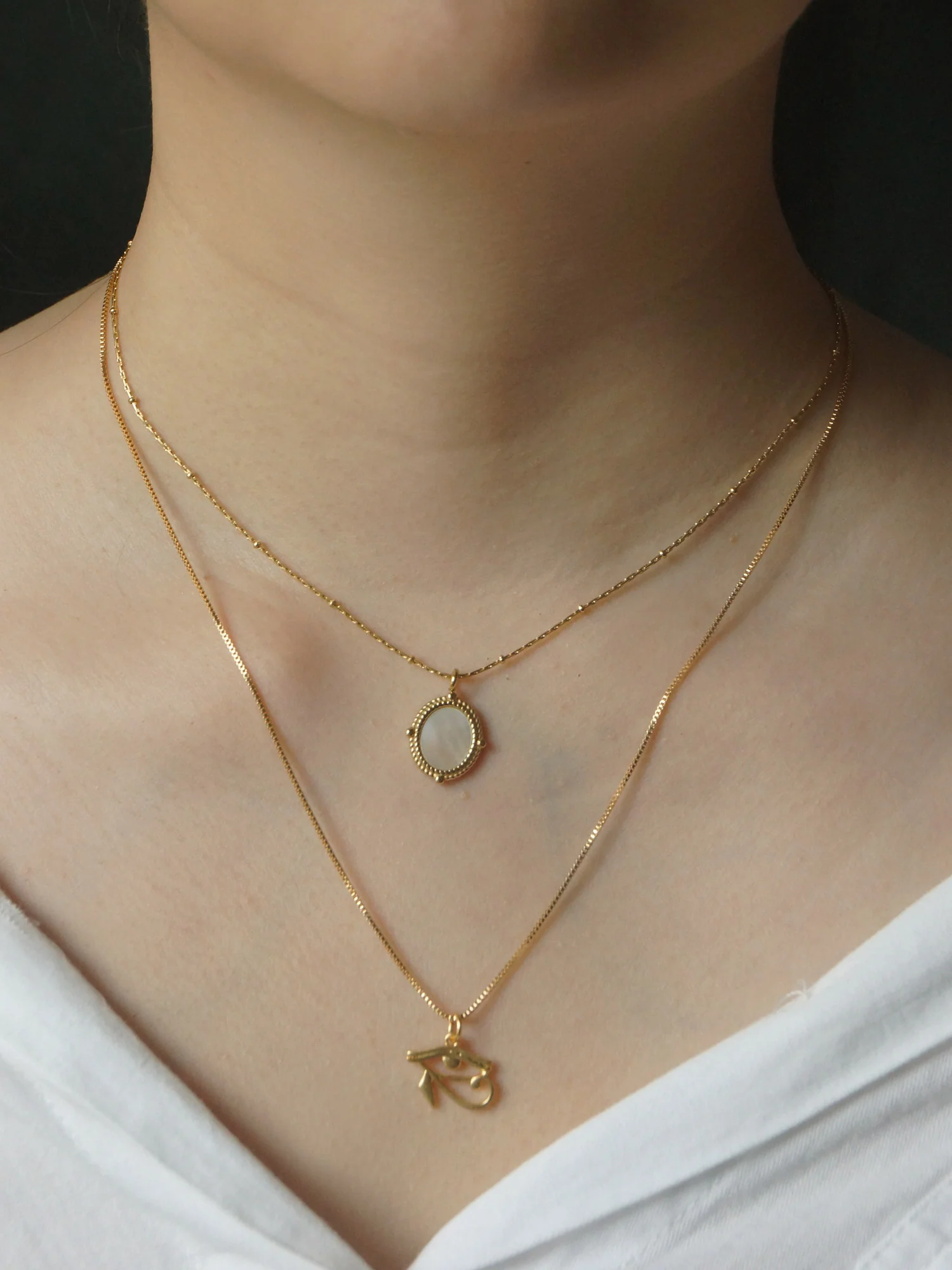 Eye of Horus Necklace *18K Gold-plated - Image 4