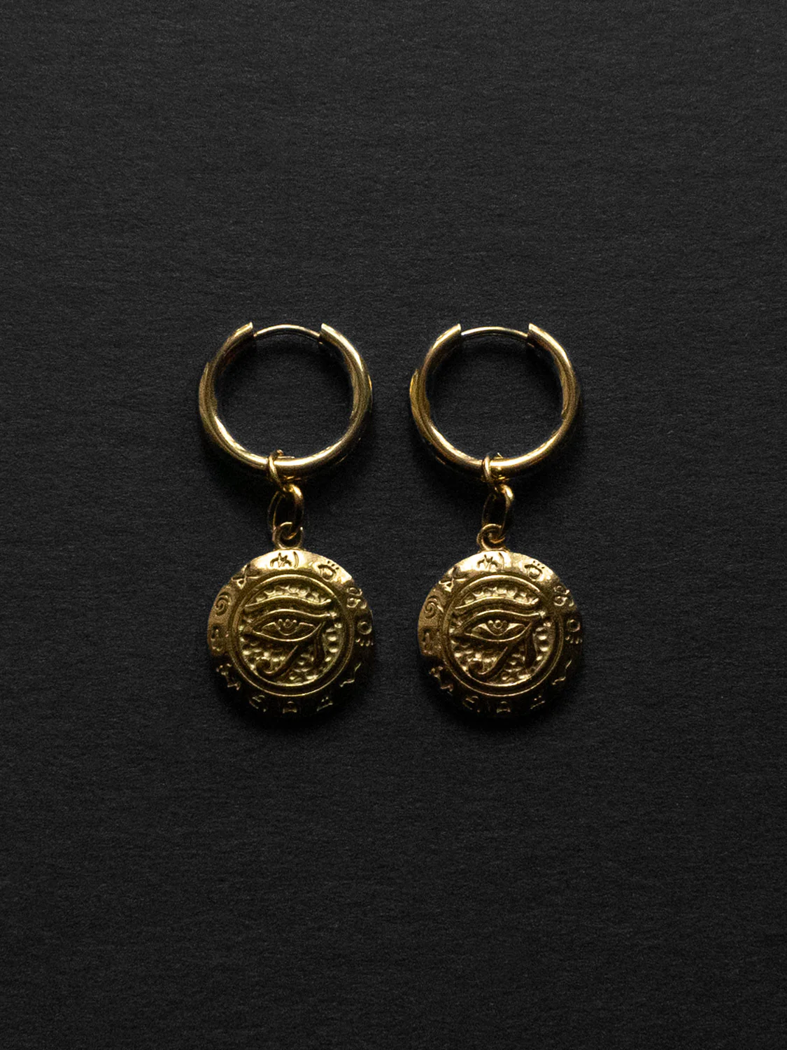 Eye of Horus Necklace - Gold - Image 5