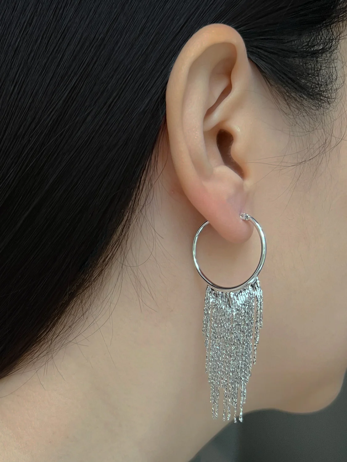 Festival Hoops - Silver - Image 3