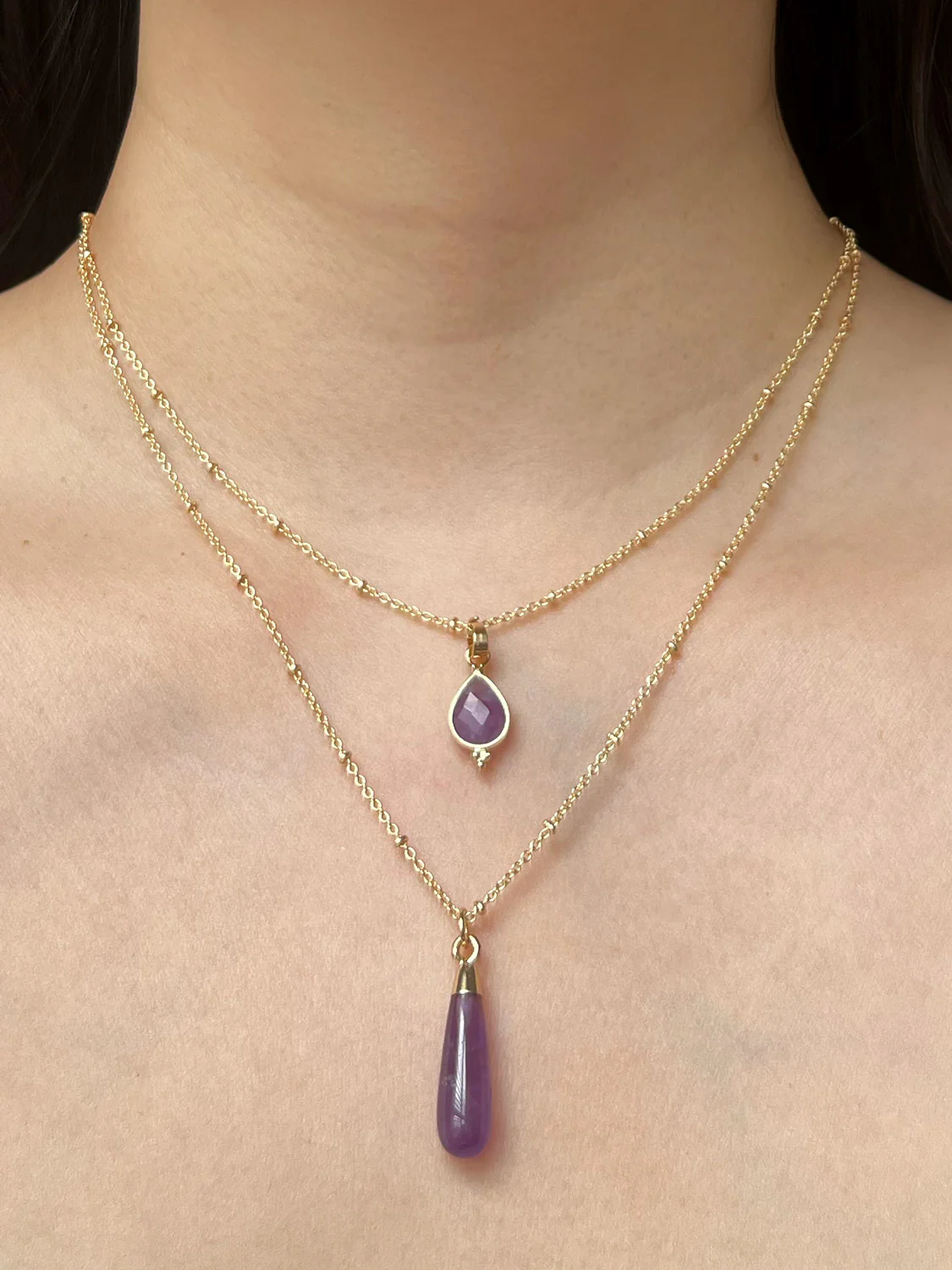 Spiritborn Necklace - Amethyst Purple - Image 2