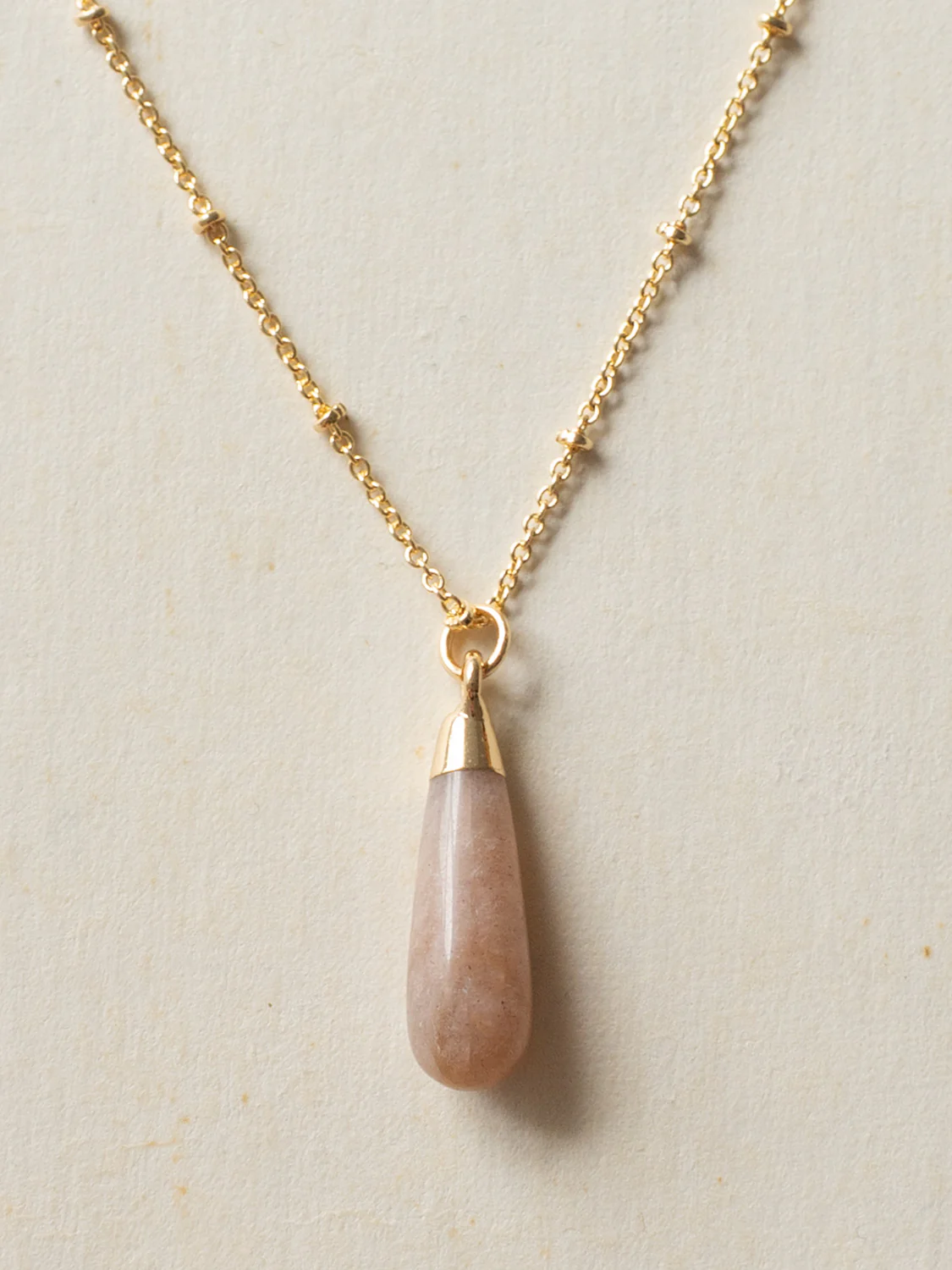 Flow Stone Hoops - Sunstone - Image 4