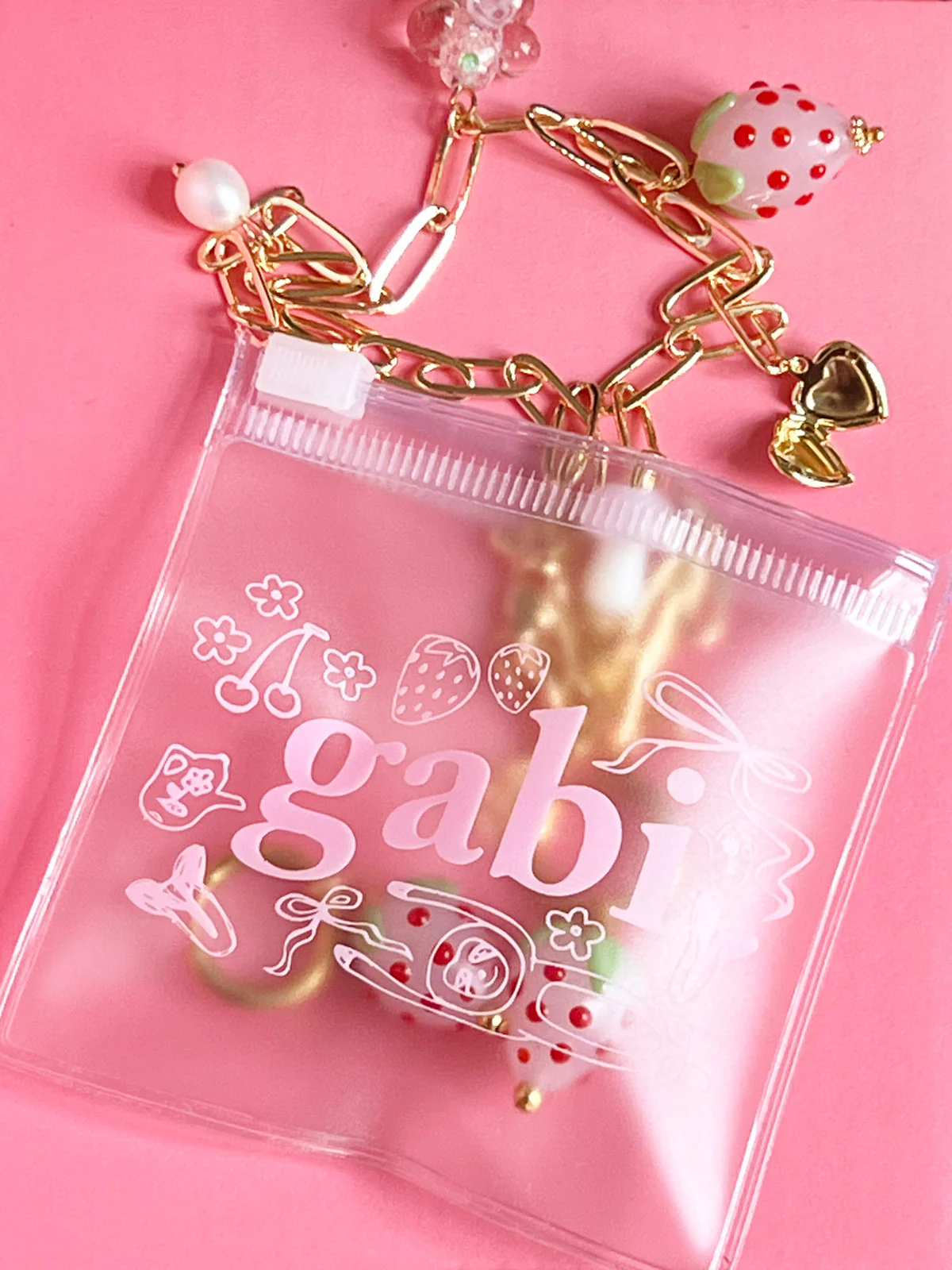 Gabi Charm Bracelet (Gold-Plated Stainless Steel) - Image 5