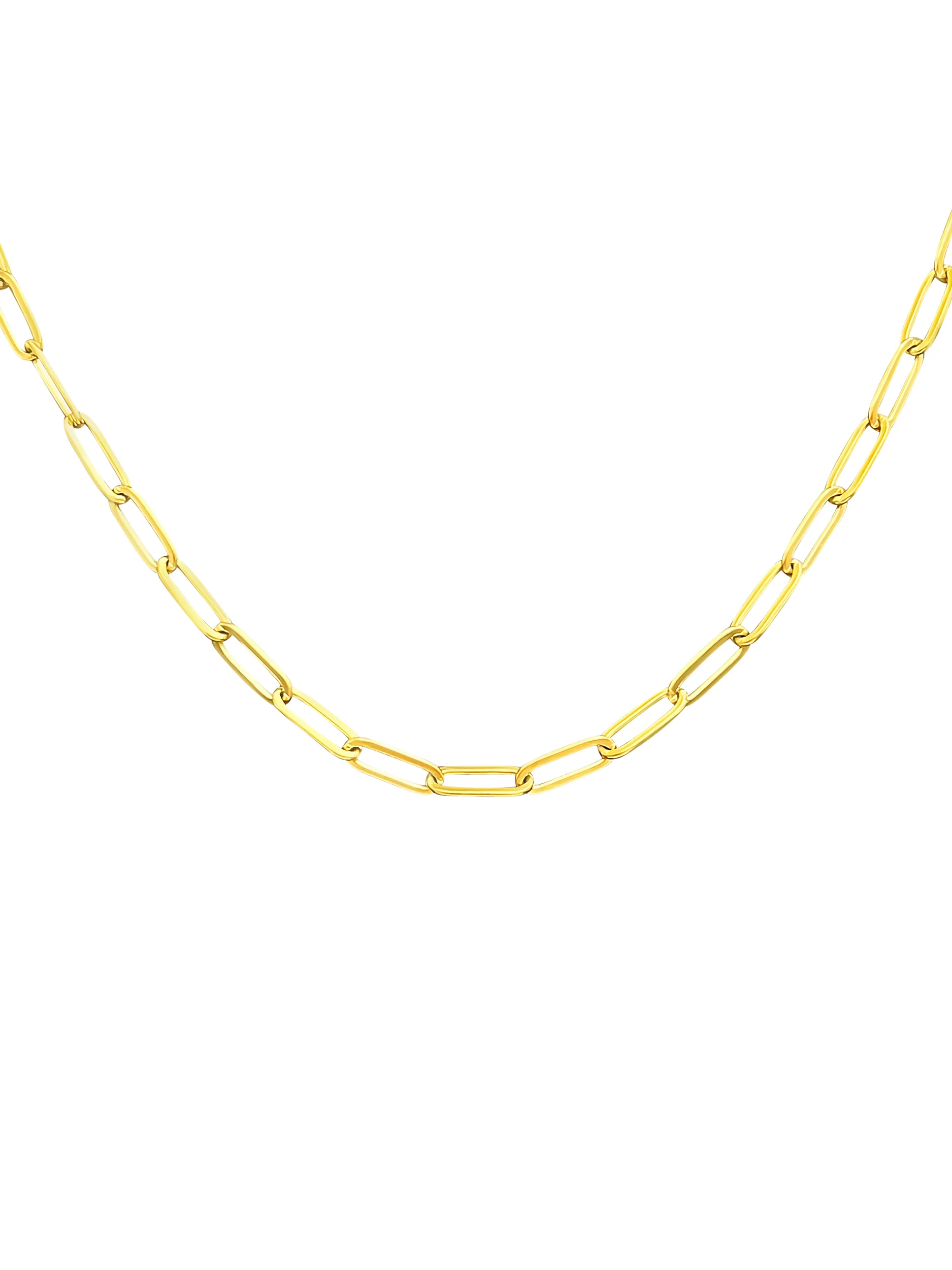 Gabi Charm Necklace (Gold-Plated Stainless Steel) - Image 5