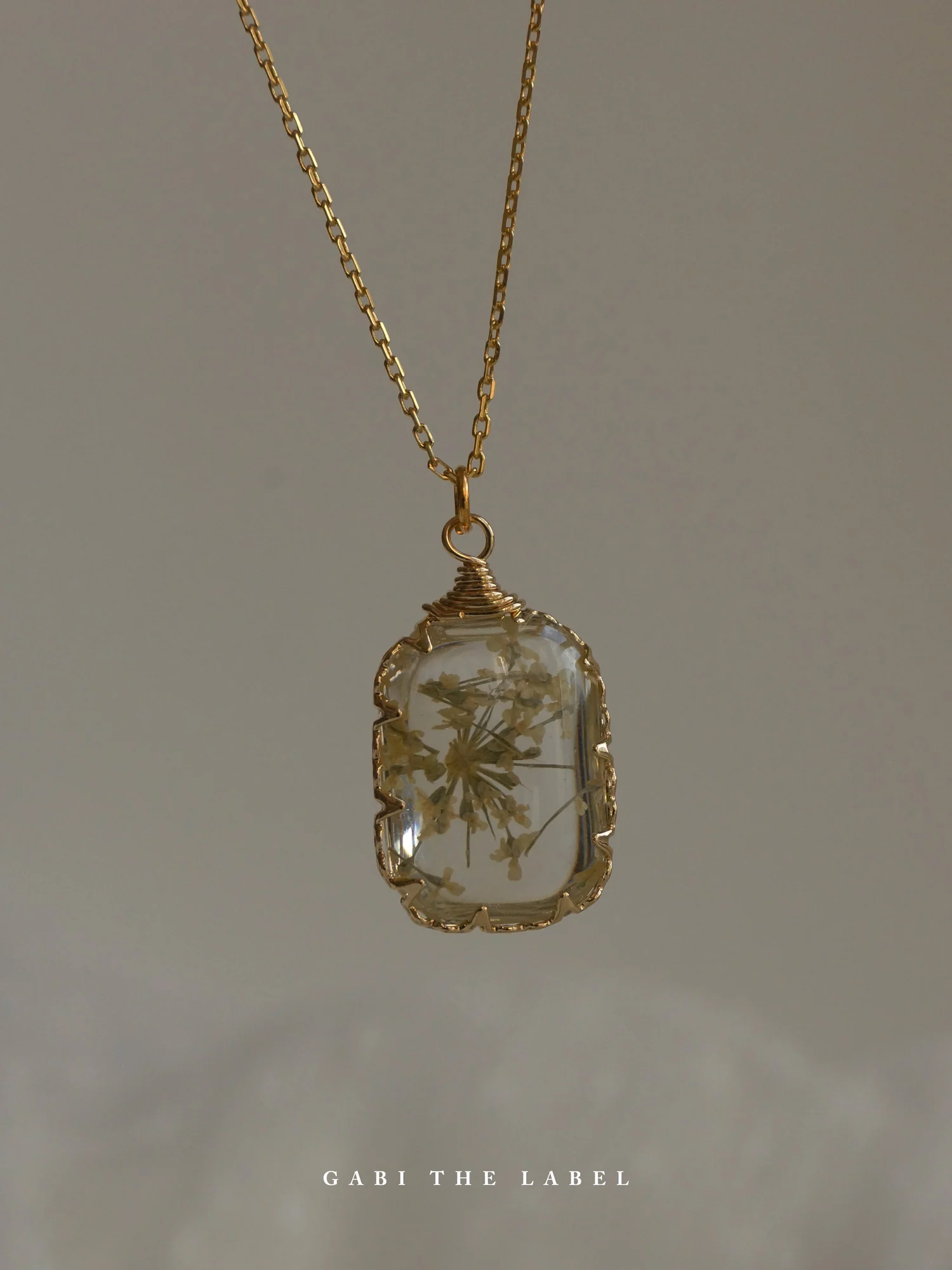 GINNY Flower Necklace *18K Gold-plated - Image 6