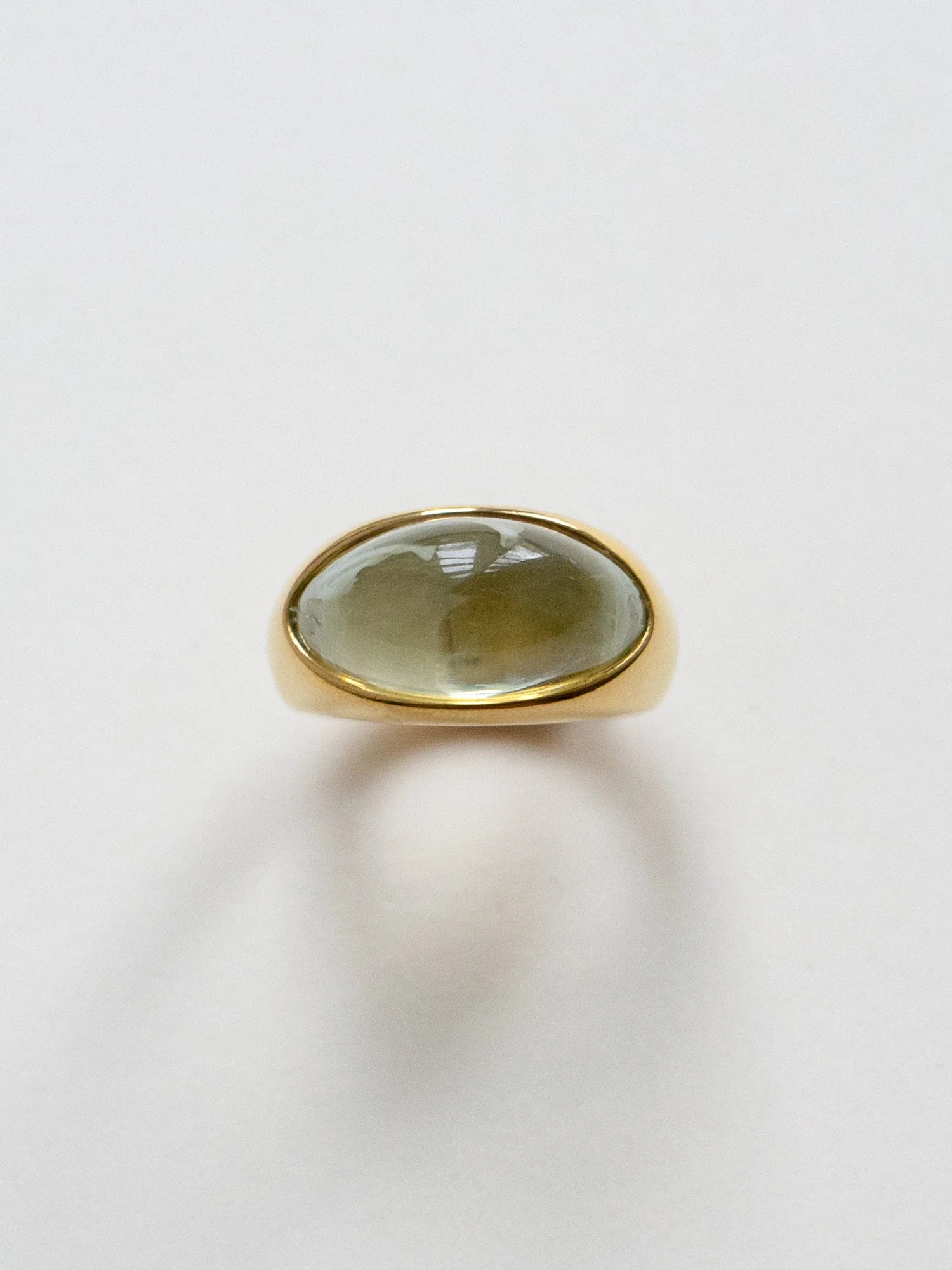 Gold Lucite Ring - Elixir - Image 3