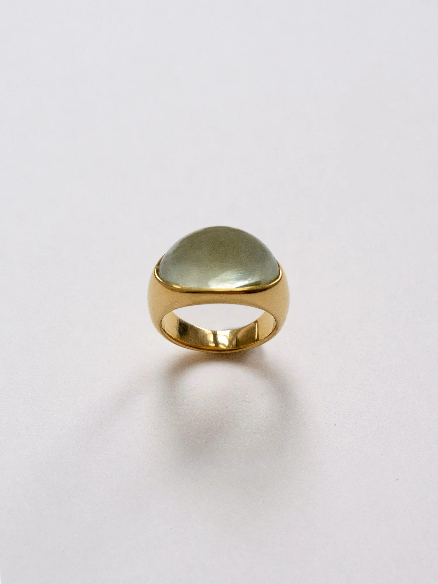 Gold Lucite Ring - Elixir - Image 5