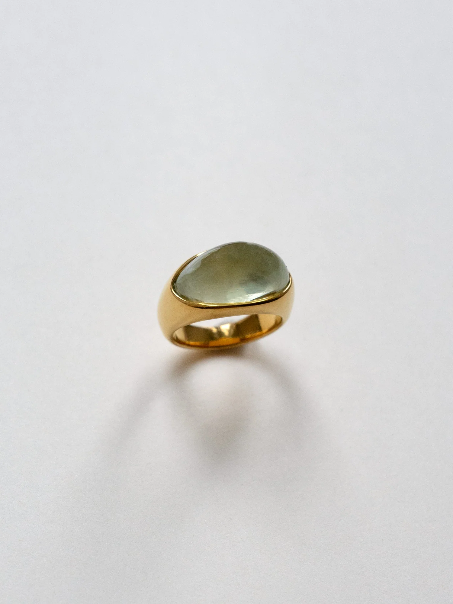 Gold Lucite Ring - Elixir - Image 6