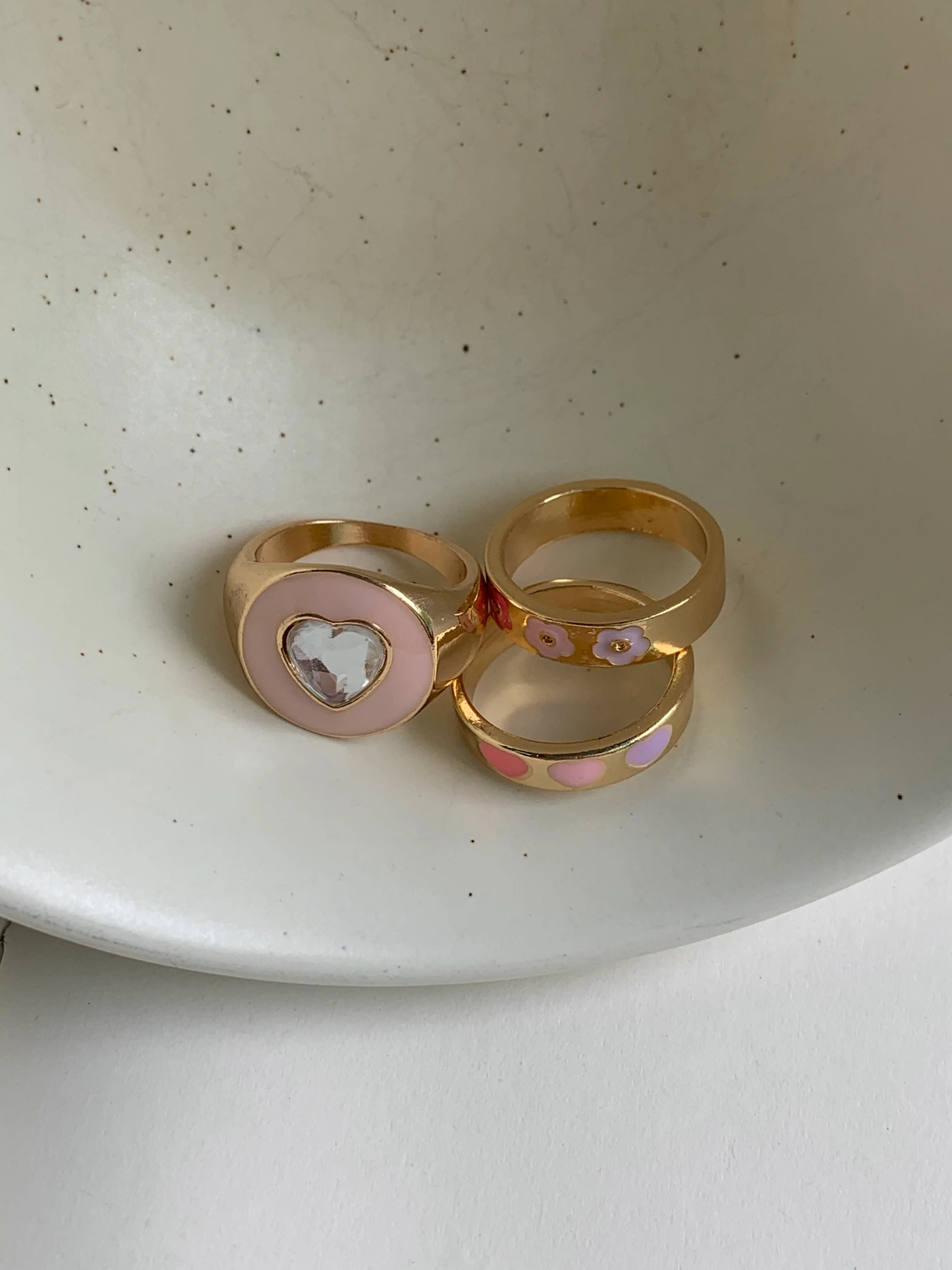 Heart Gem Chunky Ring - Image 6