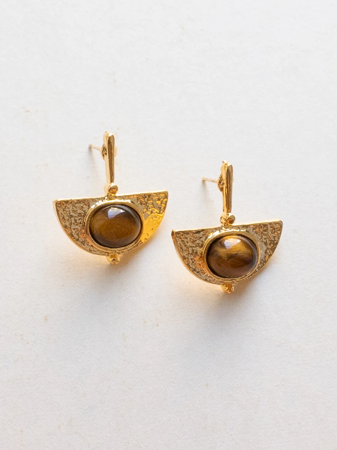 Heirloom Earrings - Tiger Eye - Image 2
