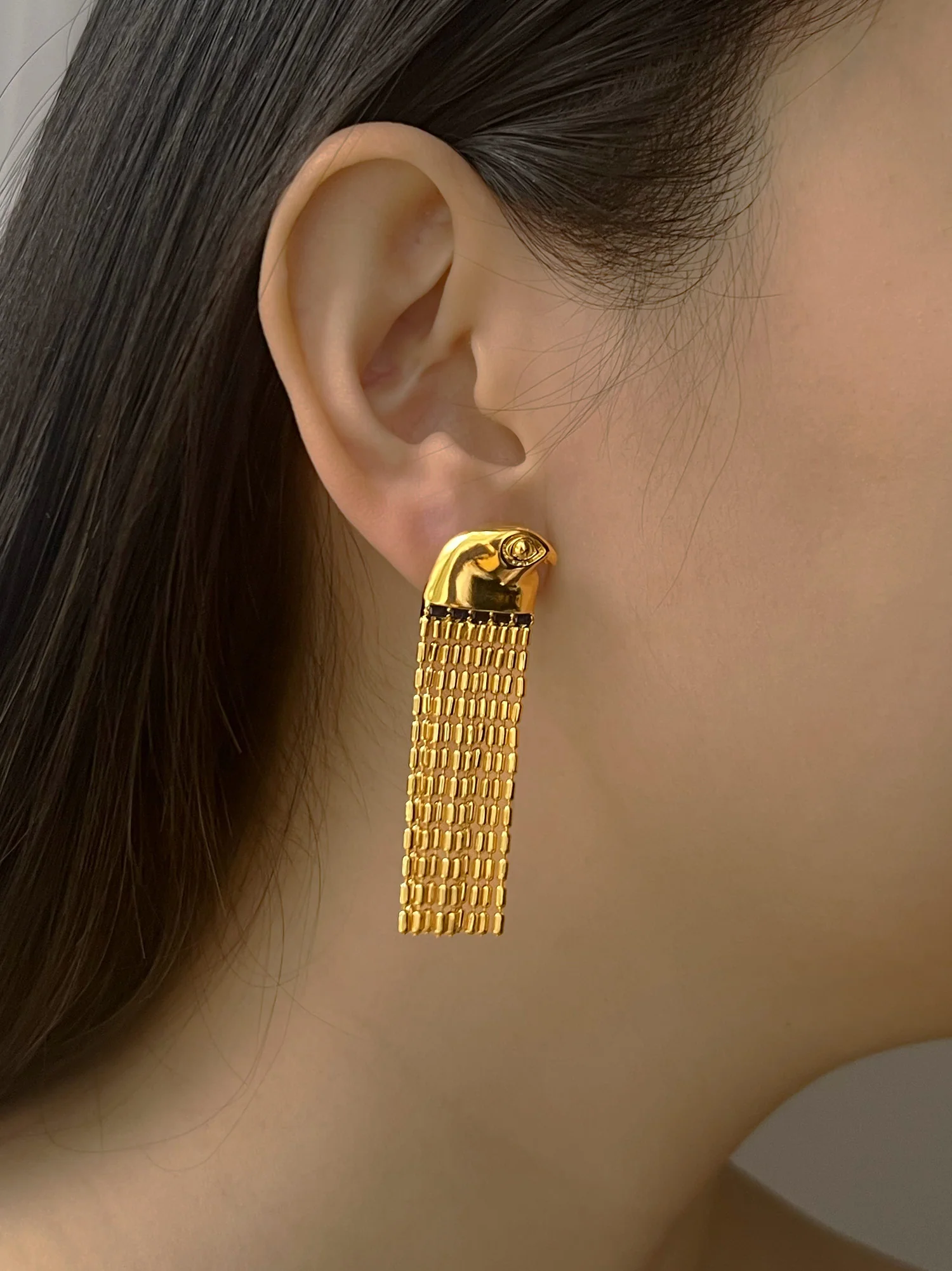 Horus Cascading Earrings - Image 3