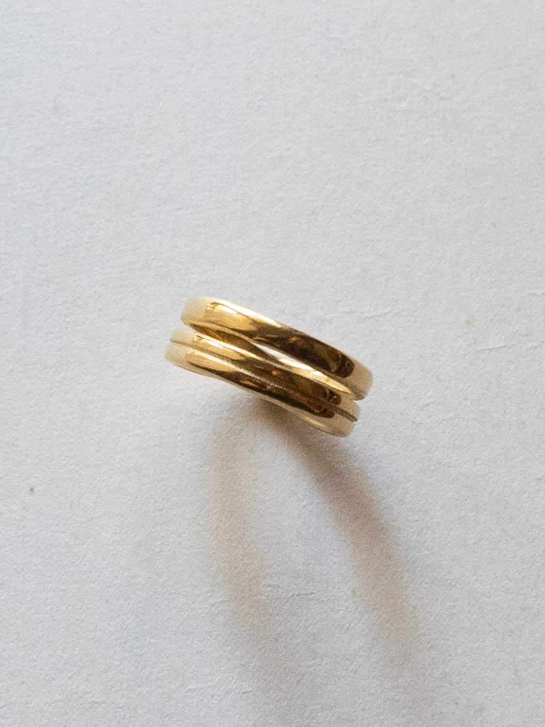 Intertwined Ring - Gold - Image 2