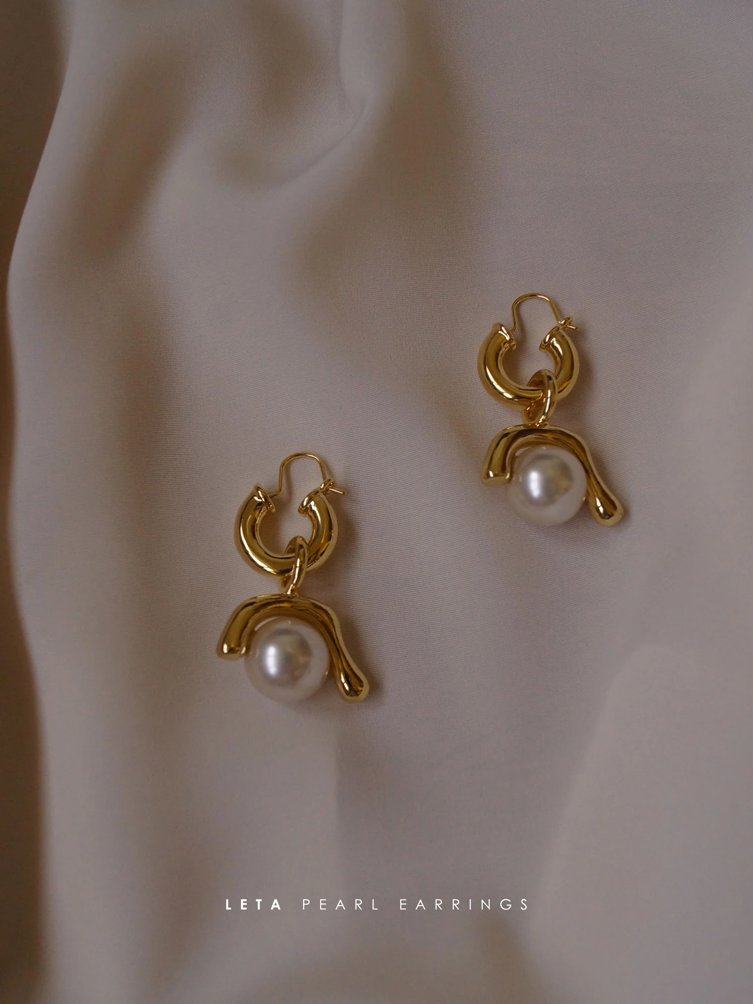 Leta Pearl Earrings - Image 4