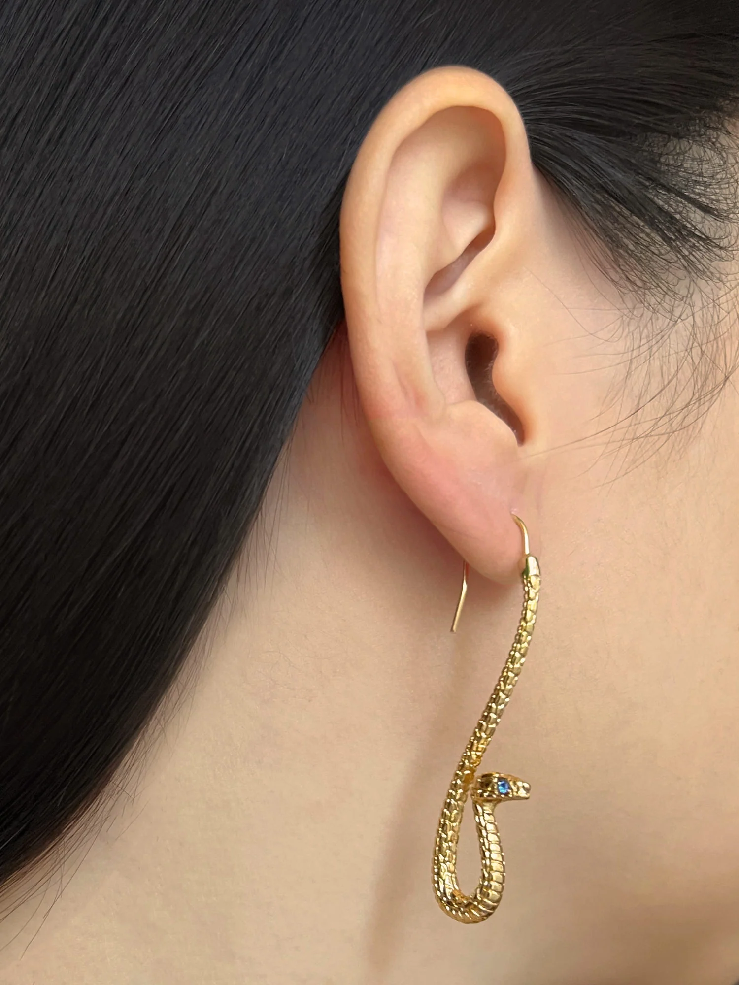 Long Serpent Earrings - Image 2