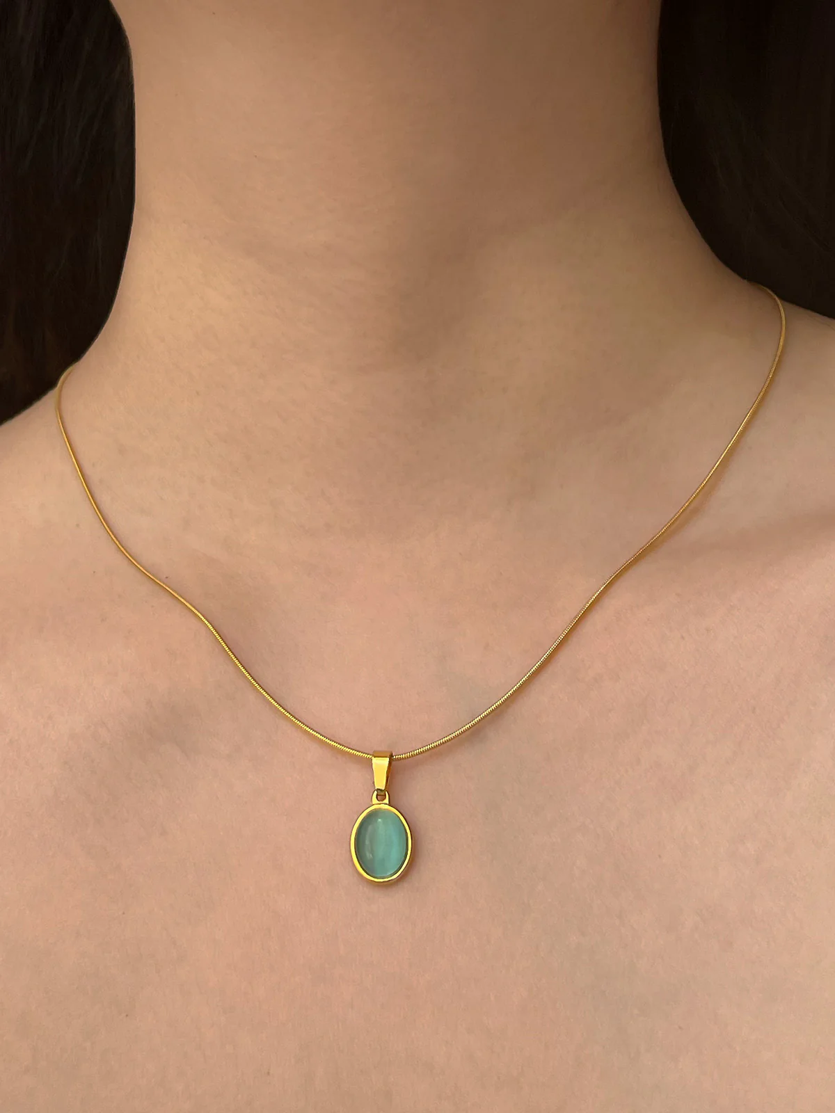 Mermaid Necklace with Pendant - Sea