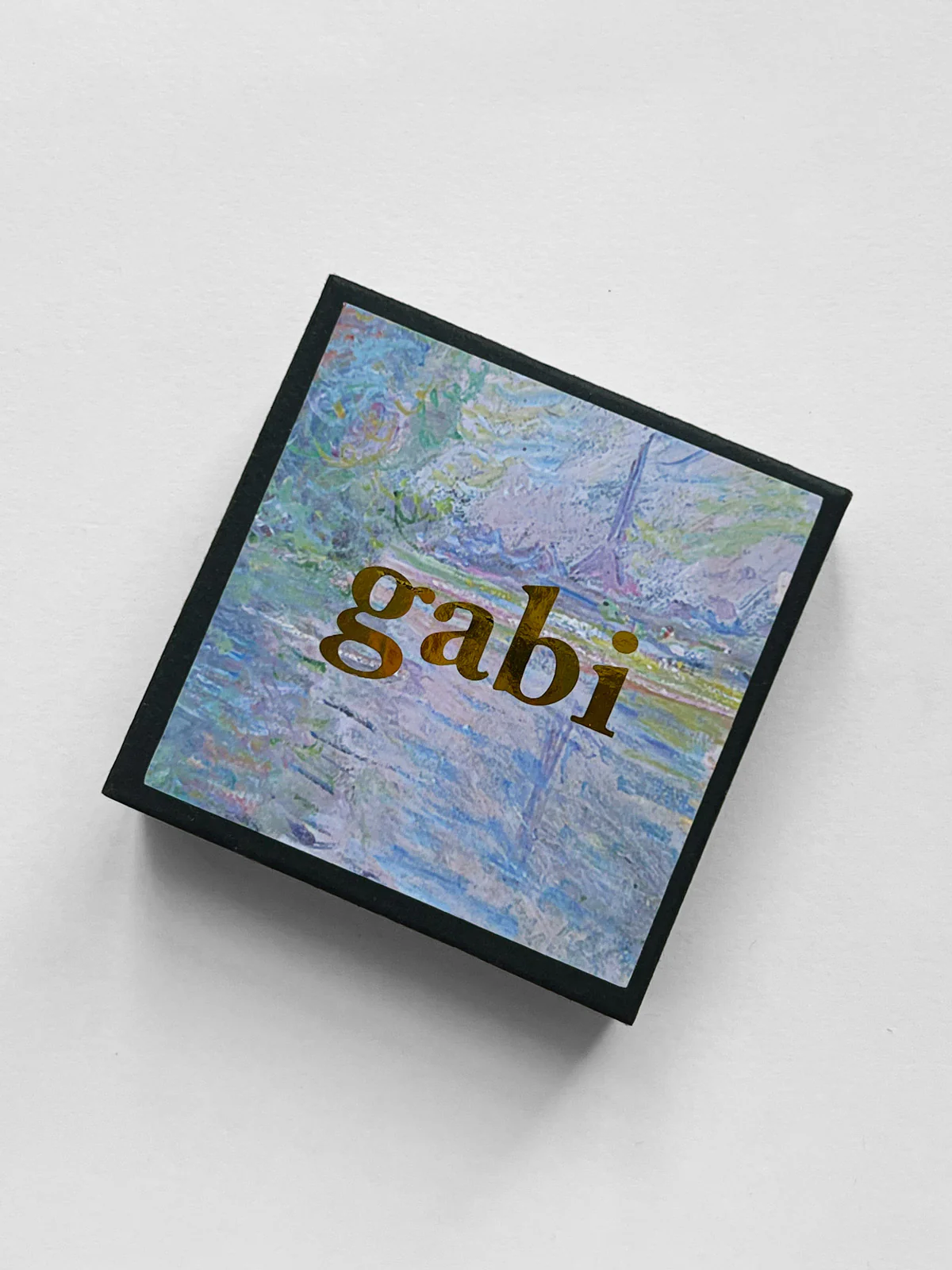 Gift Box Set of Paper Sleeve + Plastic Case - Black - Image 4