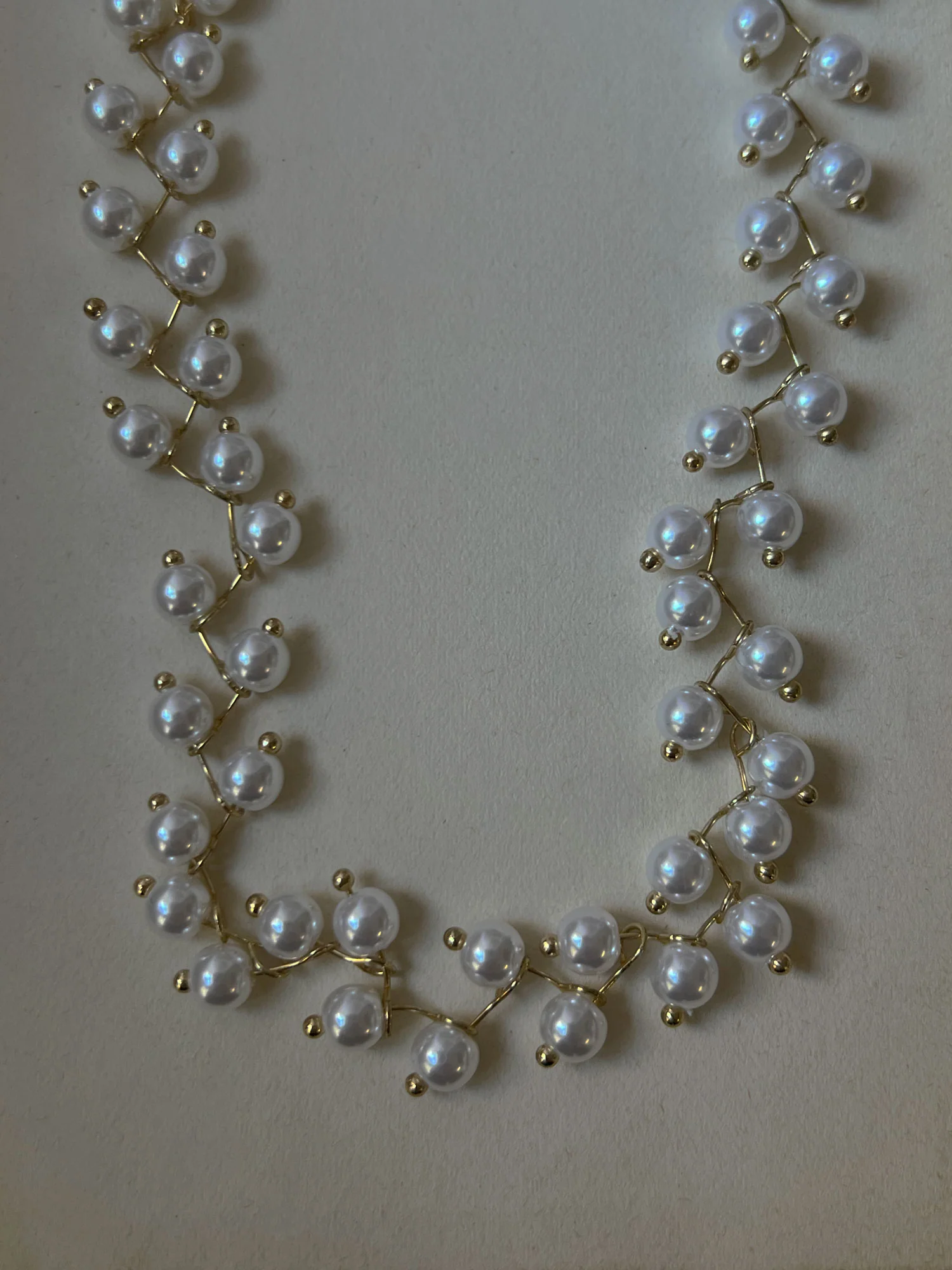 Pearl Link Necklace - Image 3