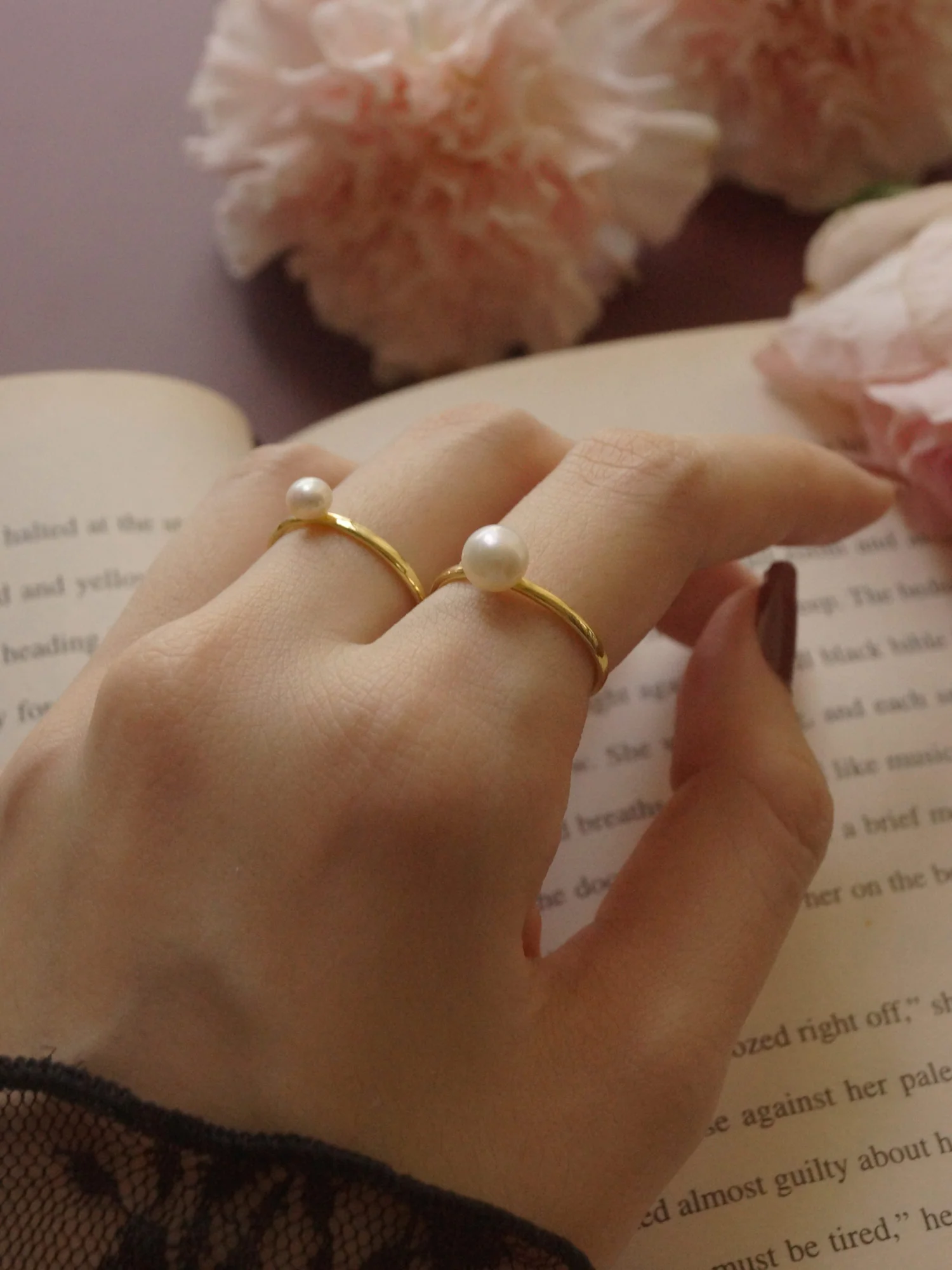 Pearl Ring - Medium Pearl - Image 5