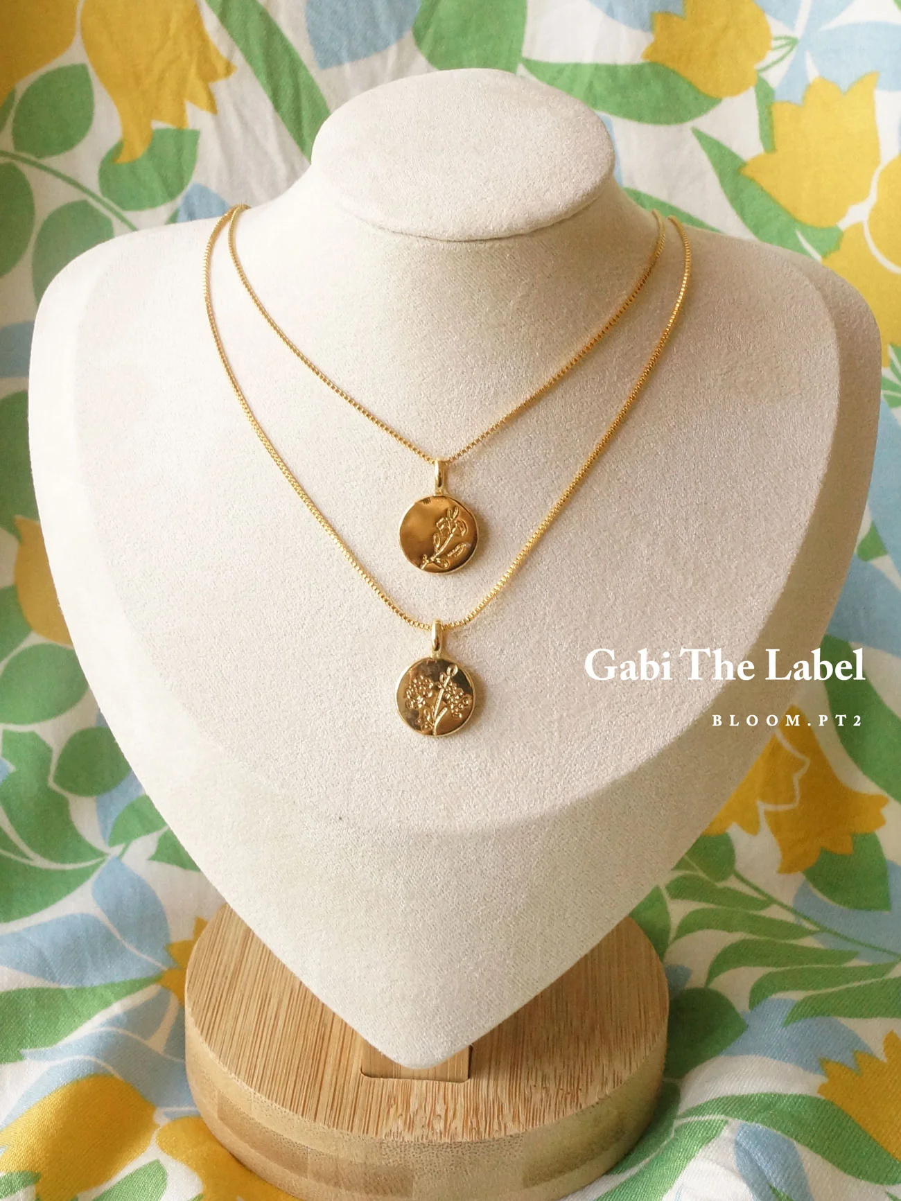Peony Pendant Necklace *18K Gold-plated - Image 6