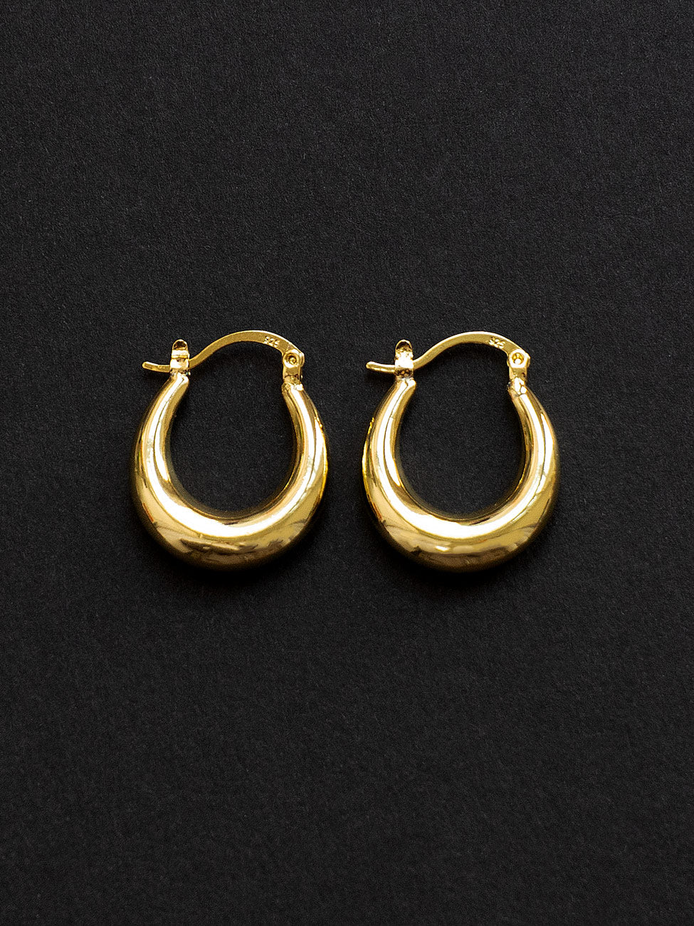 Petite Oval Hoops - Image 2