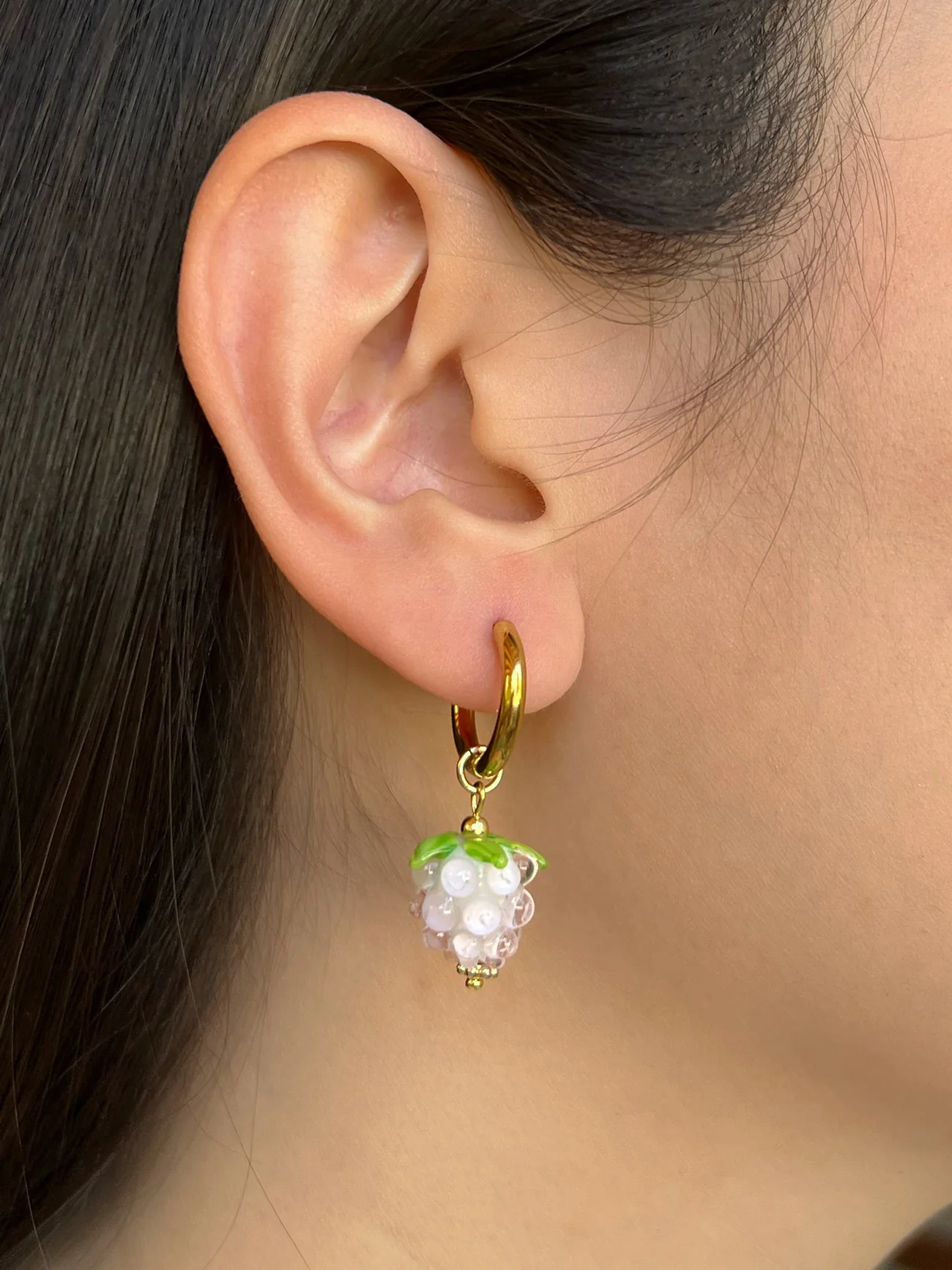 Pink Raspberry Hoops - Image 2