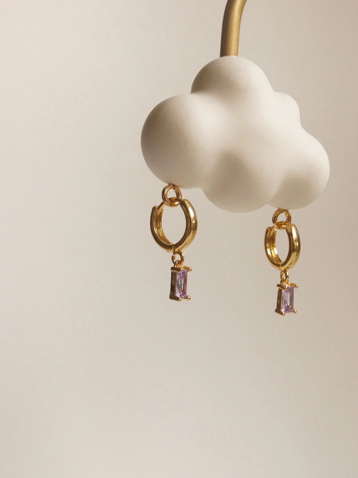 REVERIE Huggies - Lilac *18K Gold-plated - Image 8