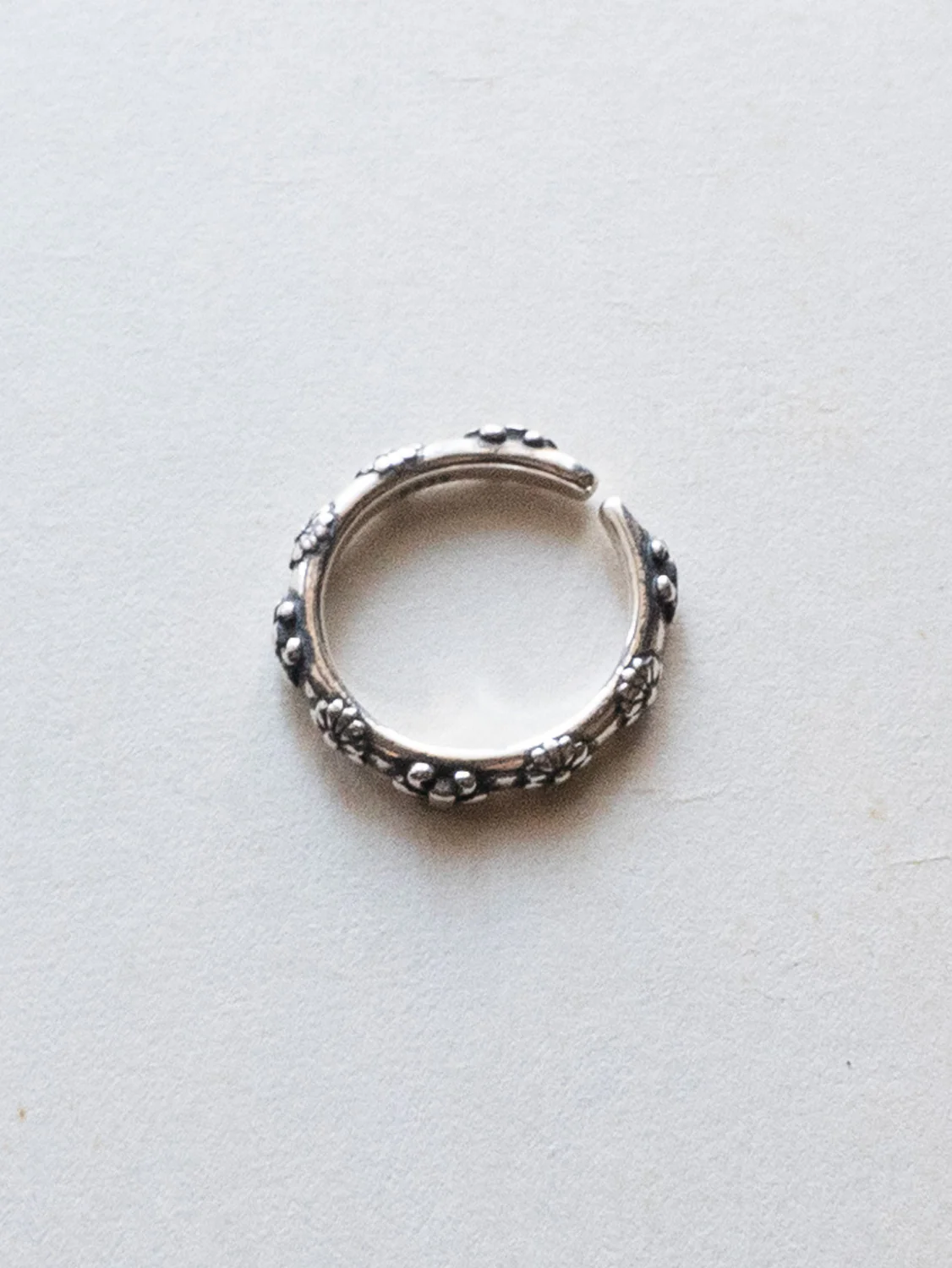 Rustic 925 Sterling Silver Ring - Image 3