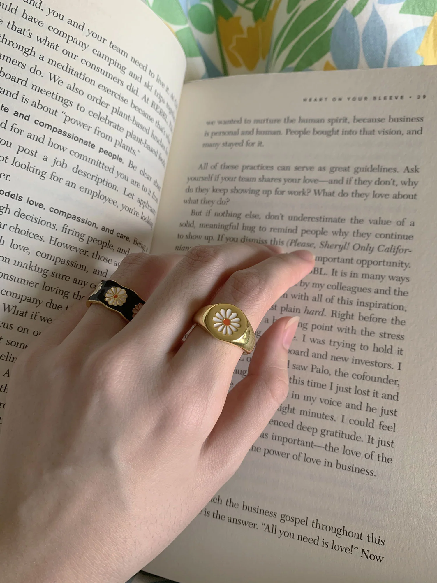 SAORI Ring - Black - Image 6